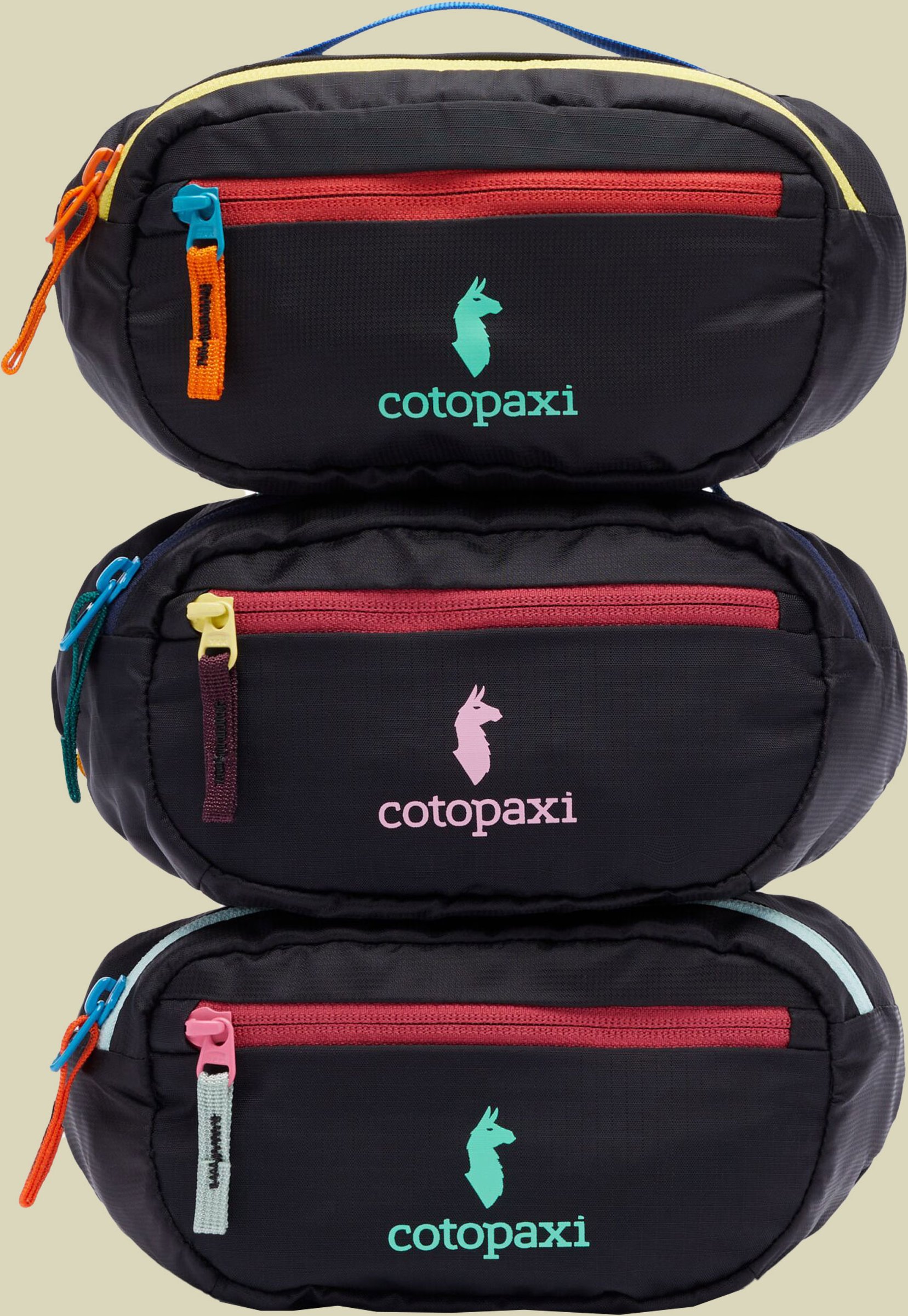 Kapai 1.5L Hip Pack 1,5 L schwarz - Farbe dark del dia