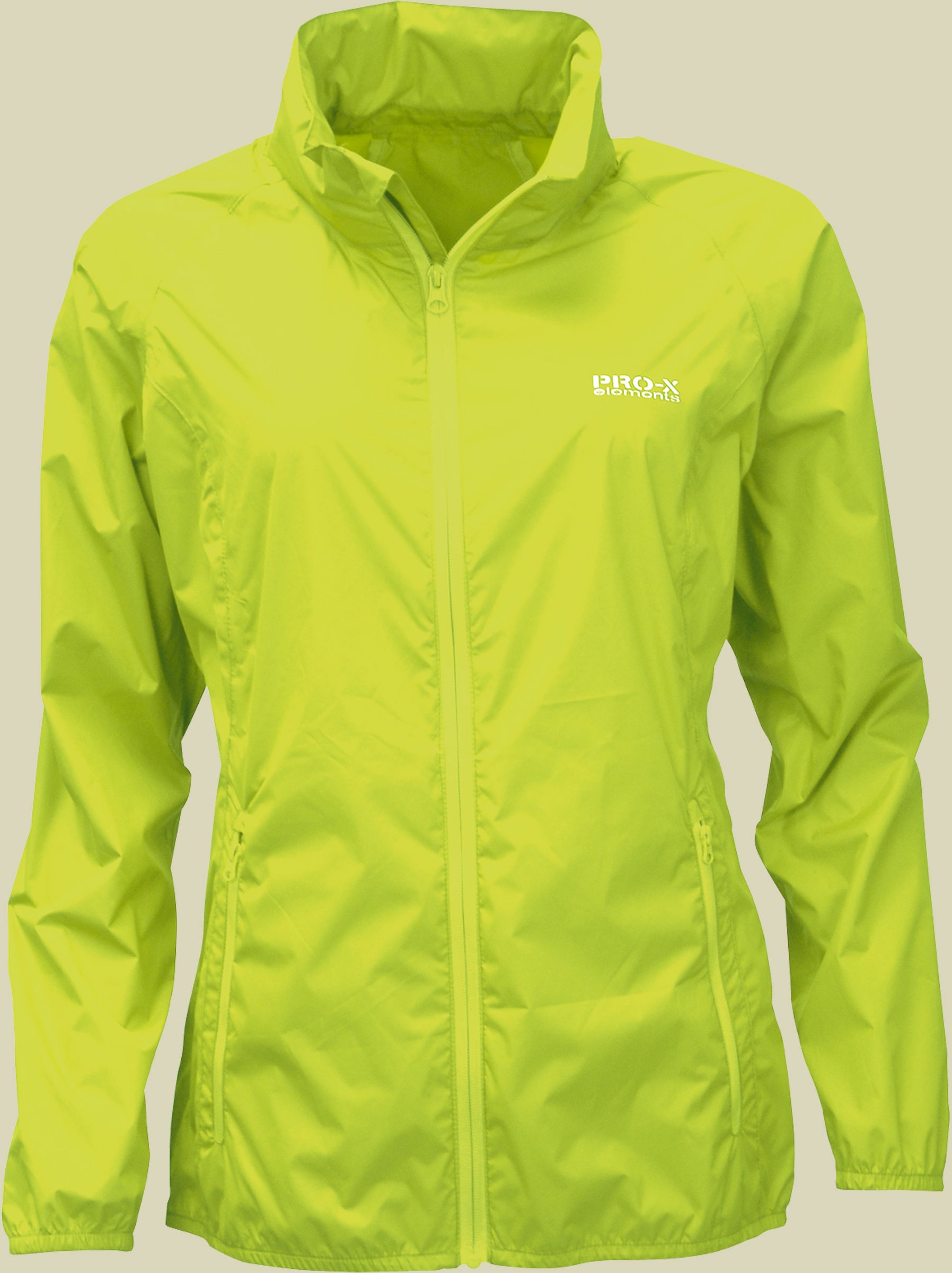Regenjacke PACKable Women gelb 36 - neon gelb