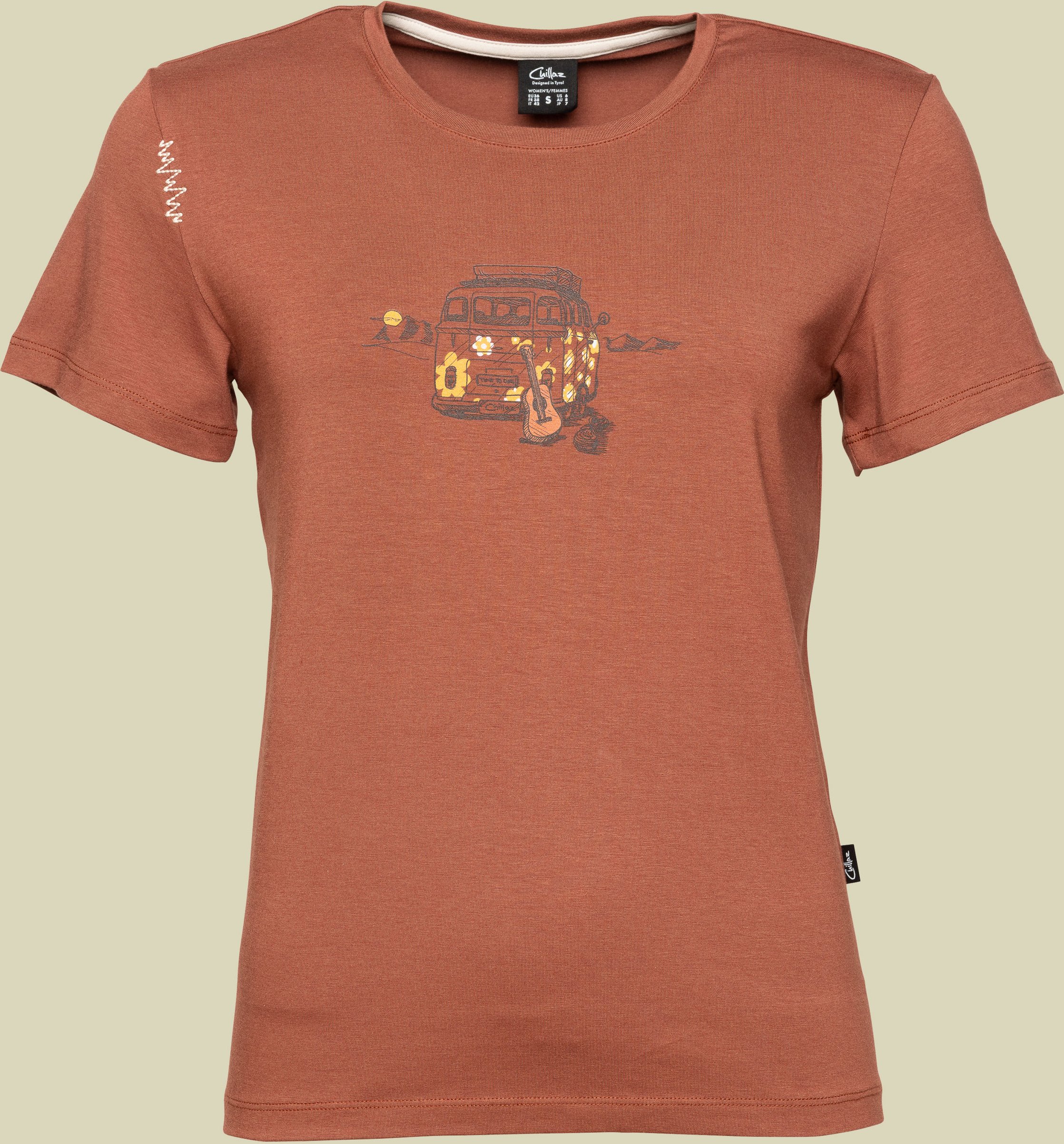 Iseo Out in Nature T-Shirt Women 40 rot- brick