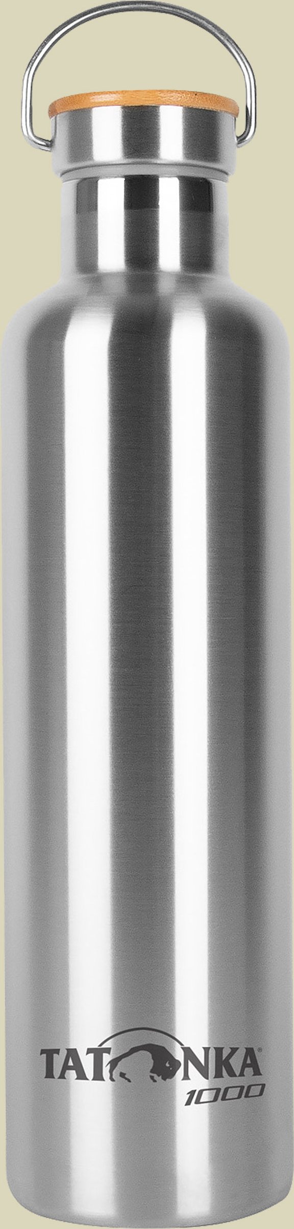 Hot & Cold Stuff Bamboo Lid Volumen 1000 Farbe edelstahl