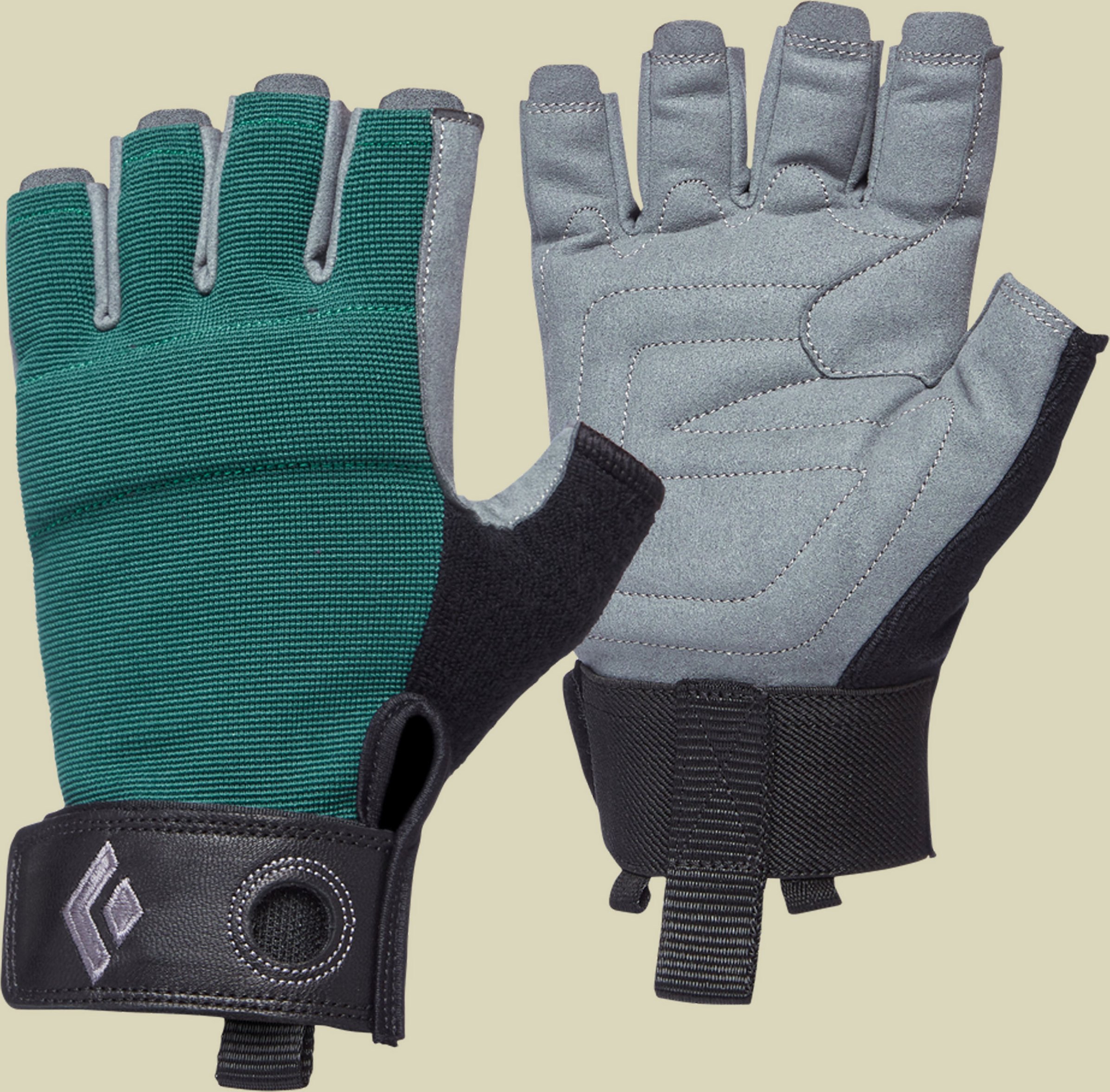 Crag Half-Finger Gloves Women raging sea S