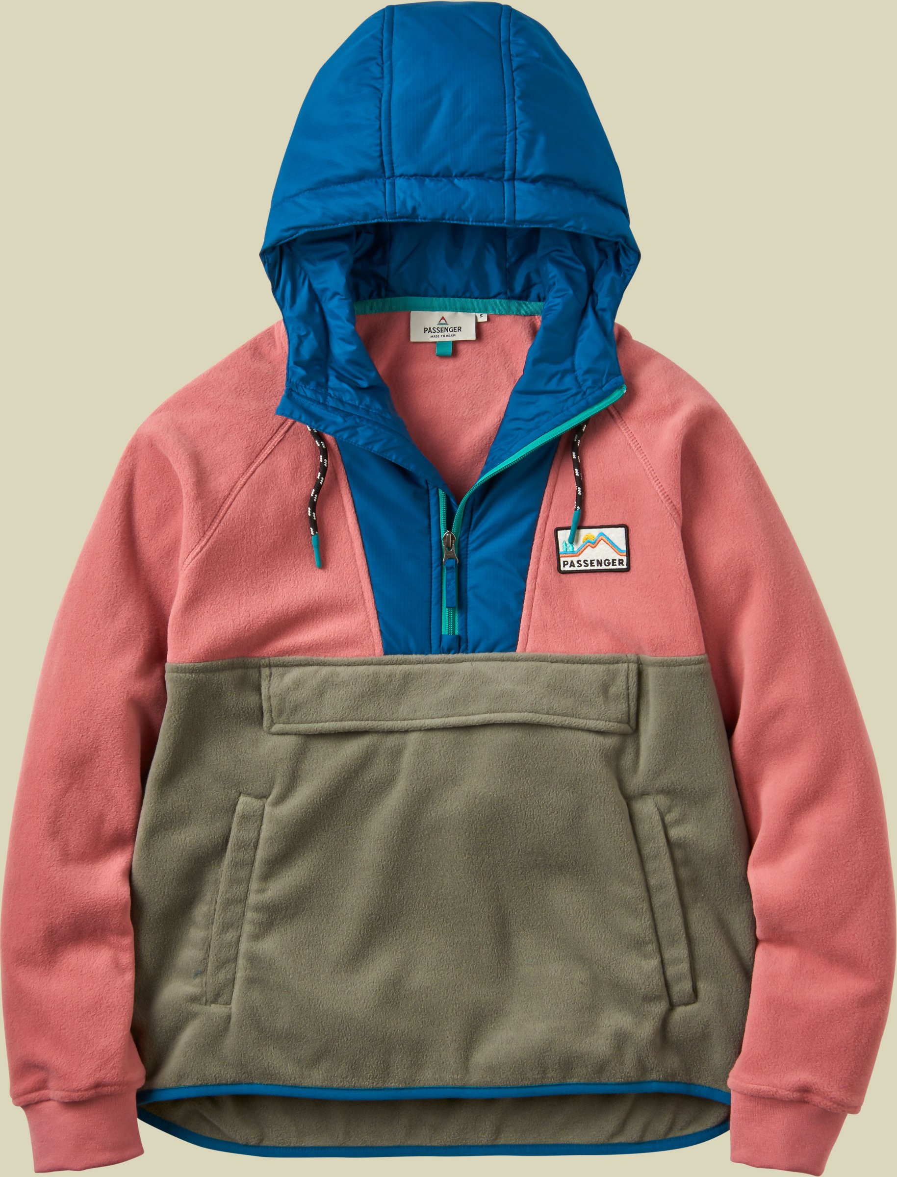 Alexander Recycled Hooded Polar Fleece Women S rosa - dusty rose