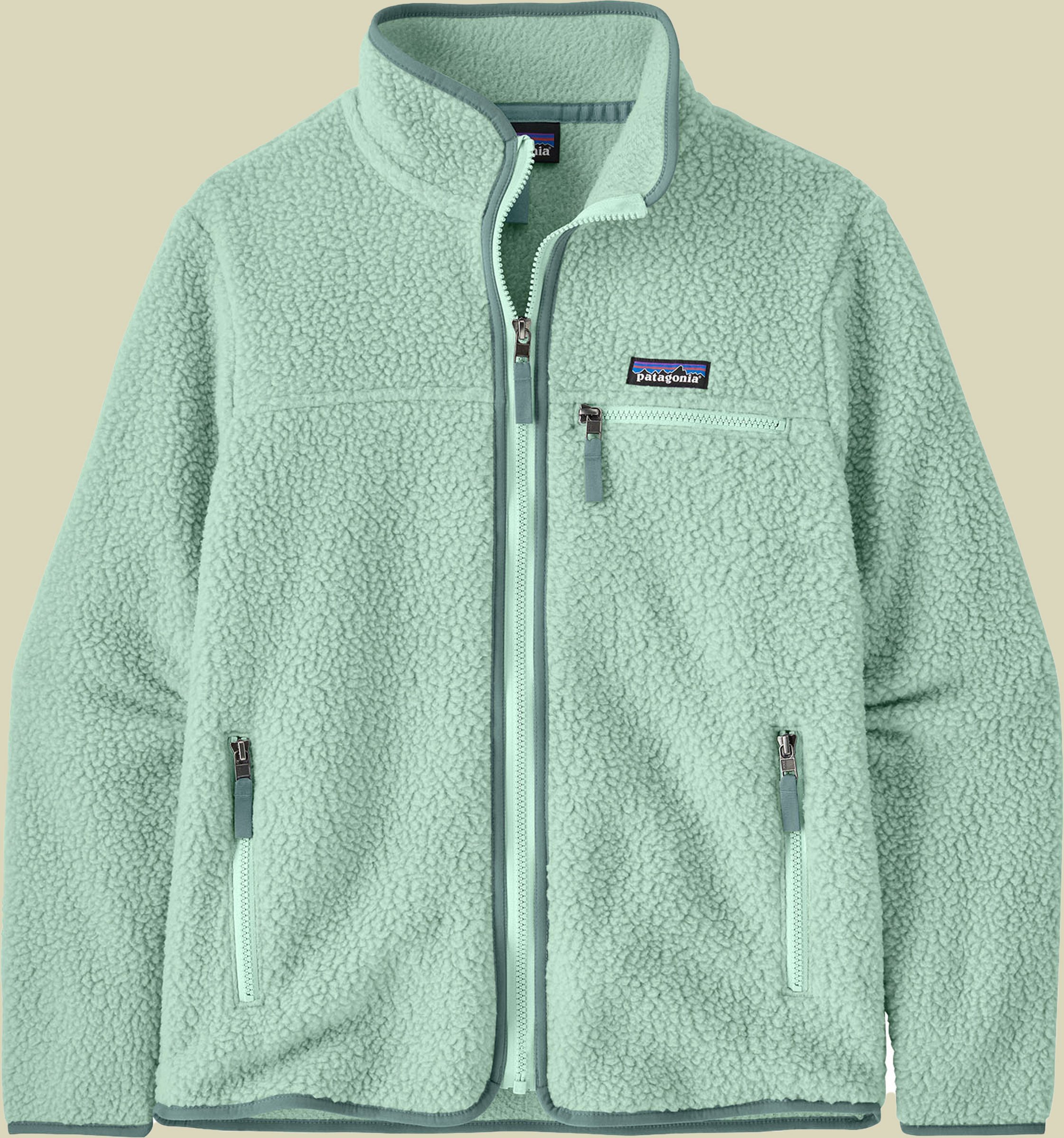 Retro Pile Jacket Women grün III S - thin ice