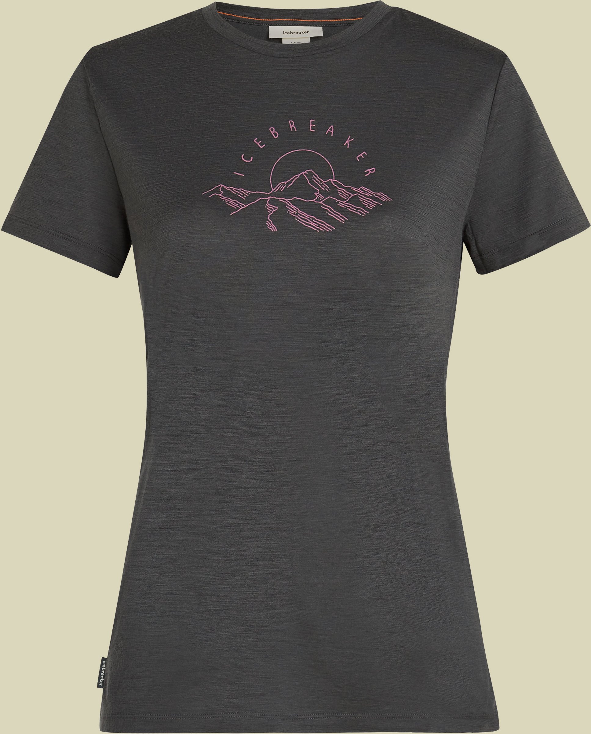 Merino 150 Tech Lite III SS Tee Sunrise Summit Women S grün - obsidian