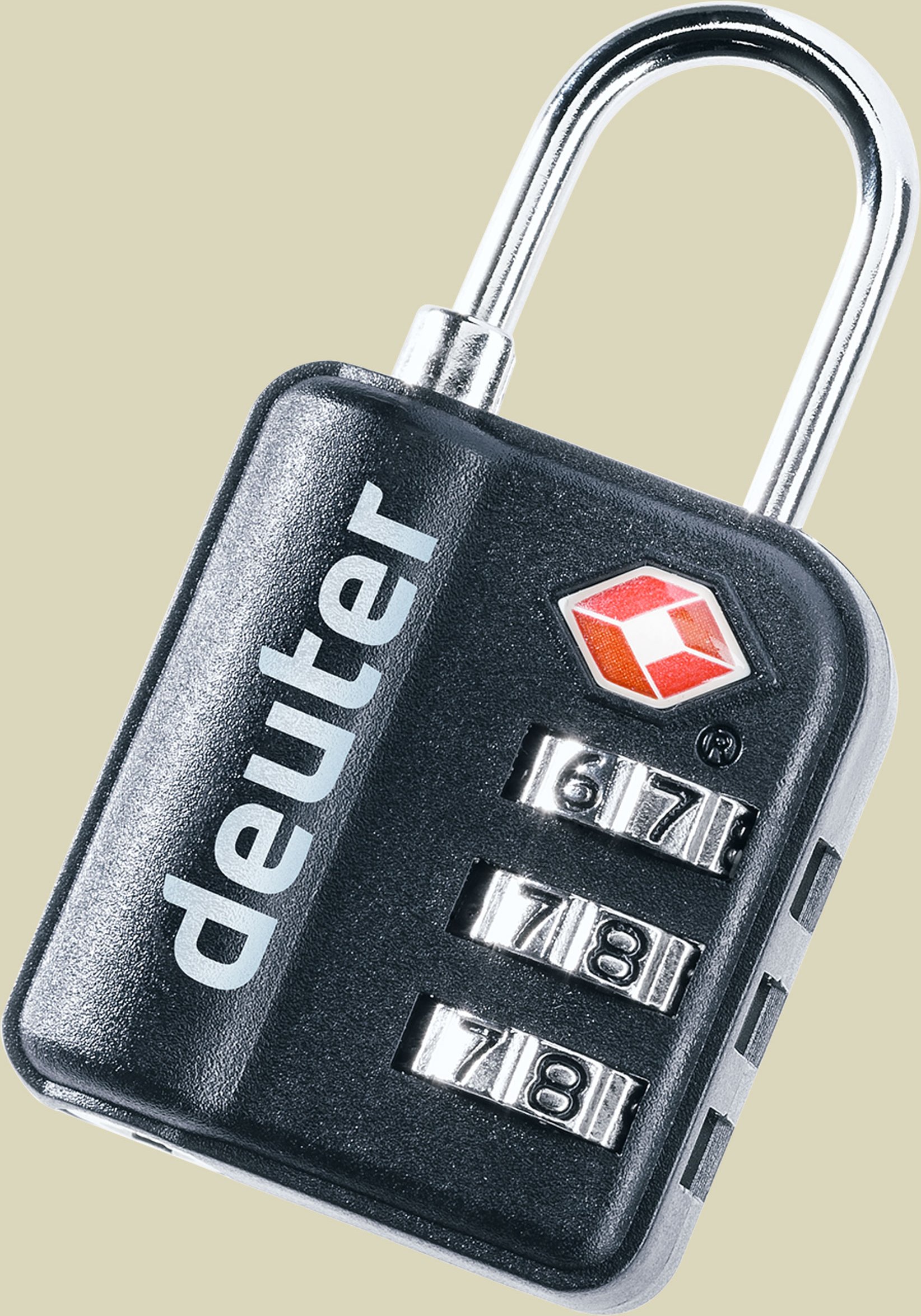 TSA Pad Lock Größe 6 x 3,2 x 1,4 cm Farbe black