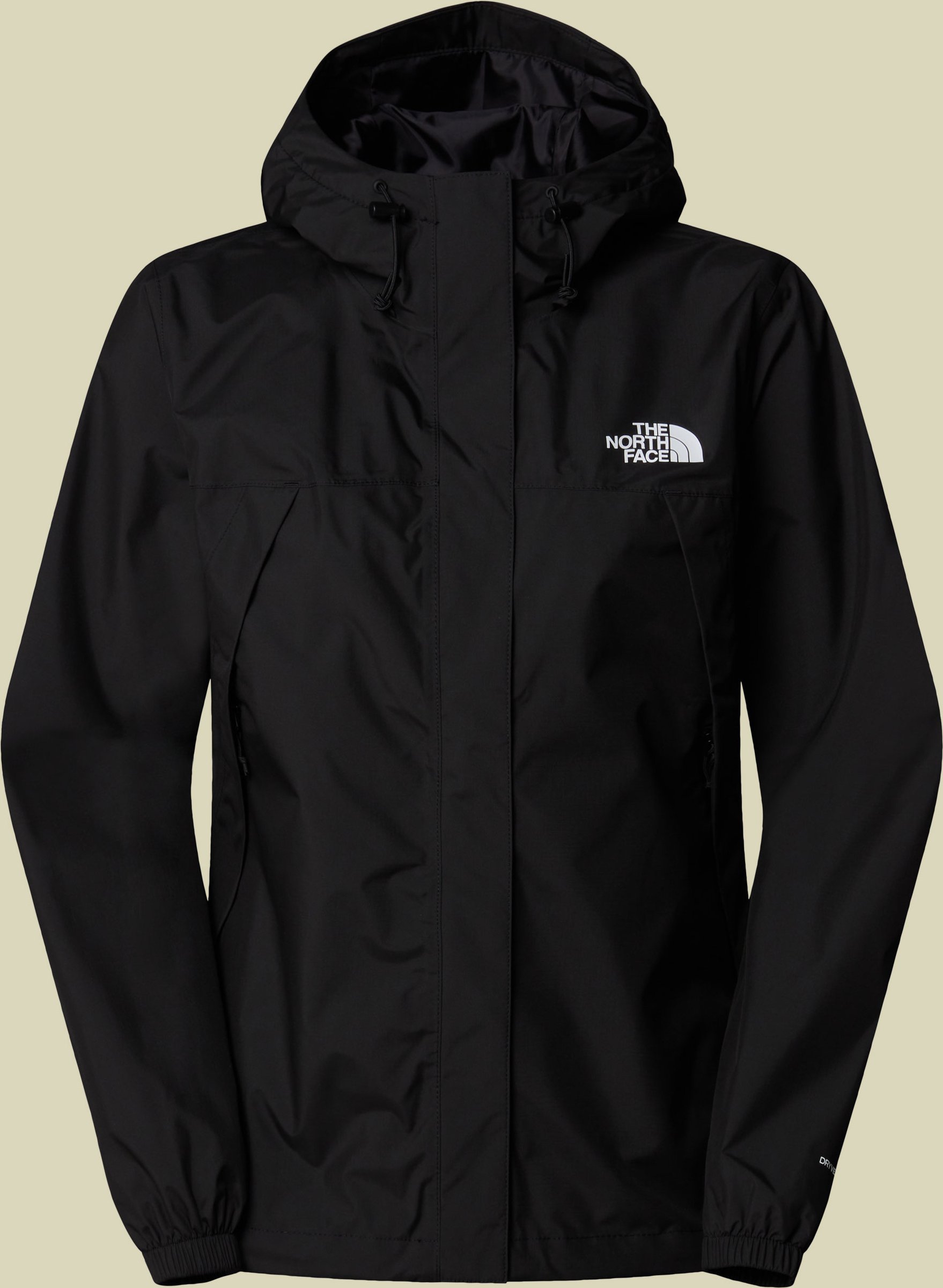 Antora Rain Jacket Women schwarz II M - TNF black
