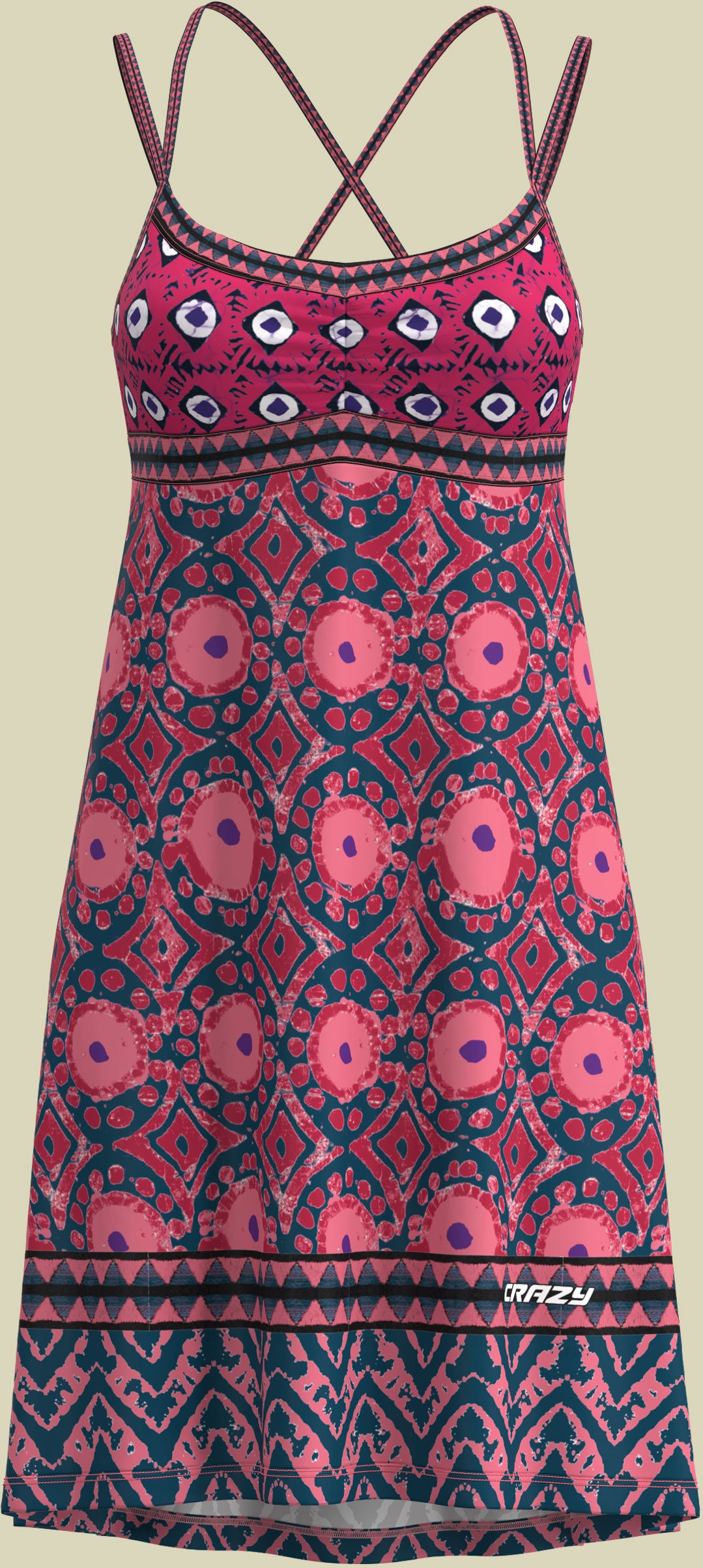 Dress Kimera Women M mehrfarbig - Farbe shibori