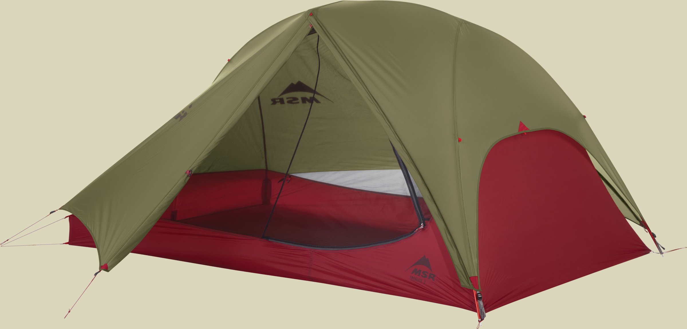 FreeLite 2 Tent V3 2-Personen Zelt Farbe: green