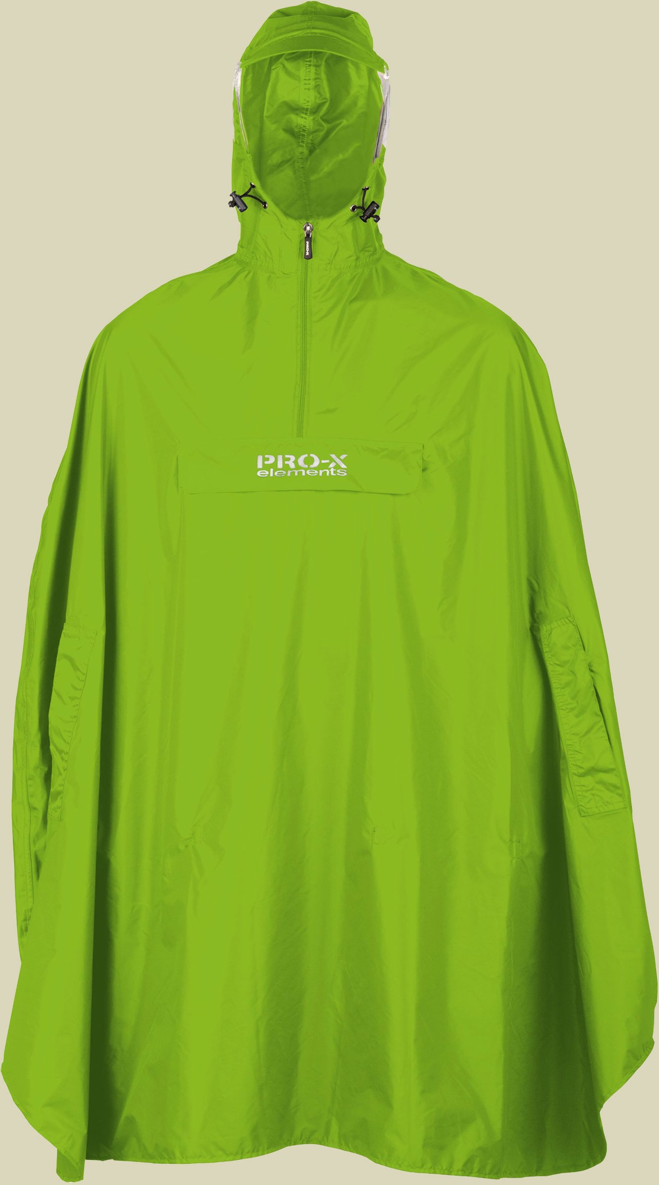 Pasofino Fahrradponcho neon grün XS-S