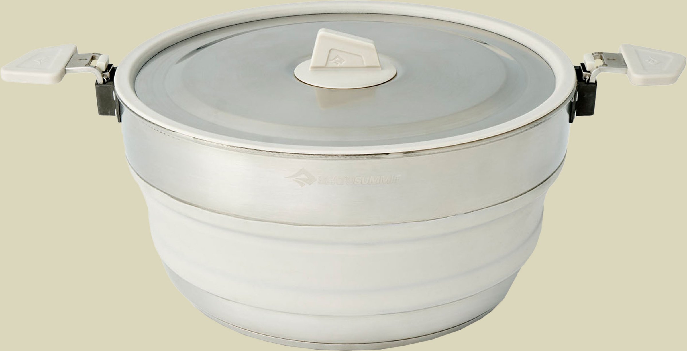 Detour Stainless Steel Collapsible Pouring Pot 5L grau - moonstruck grey