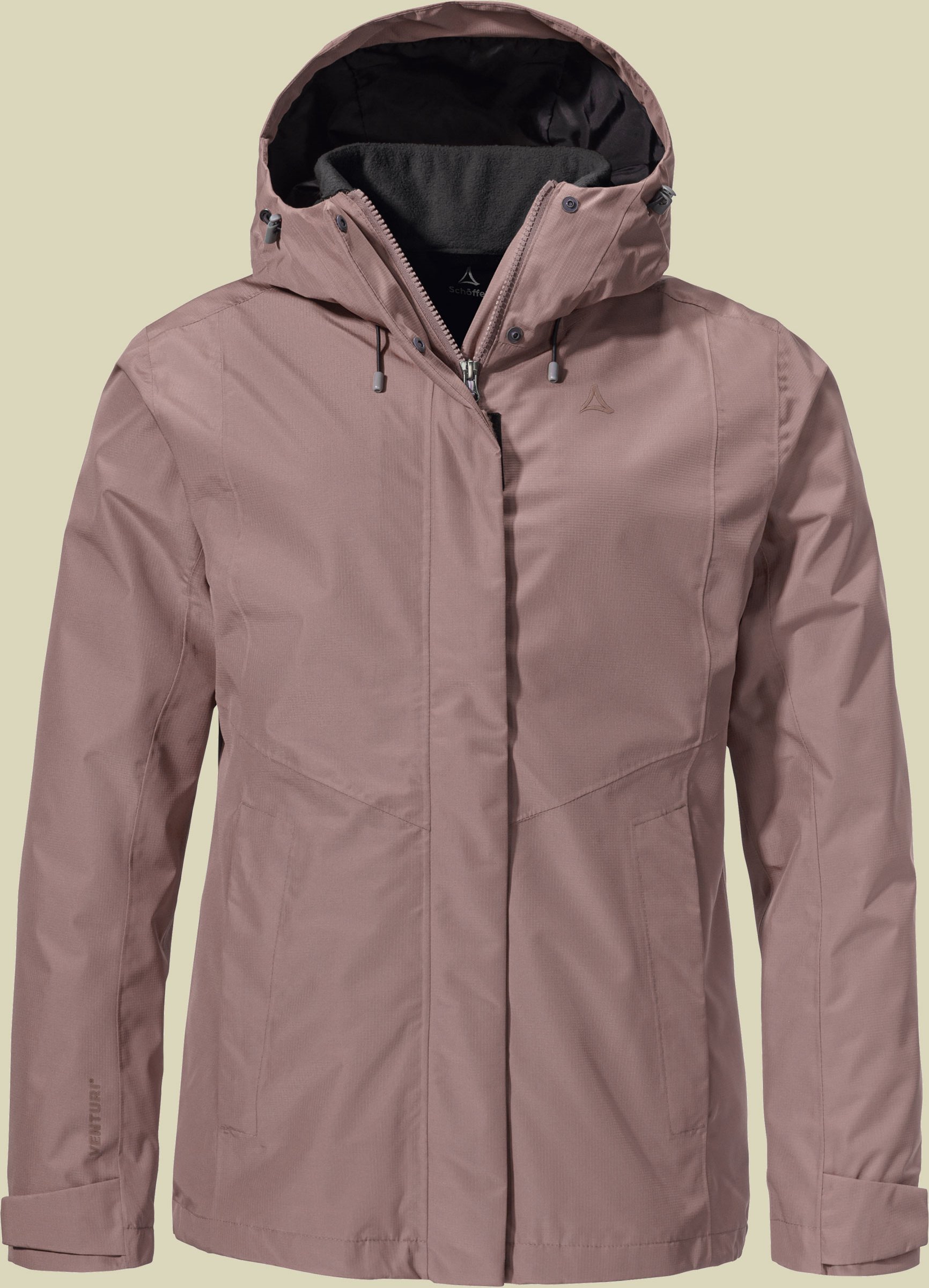 3in1 Jacket Style Okere Women 36 braun - twilight mauve