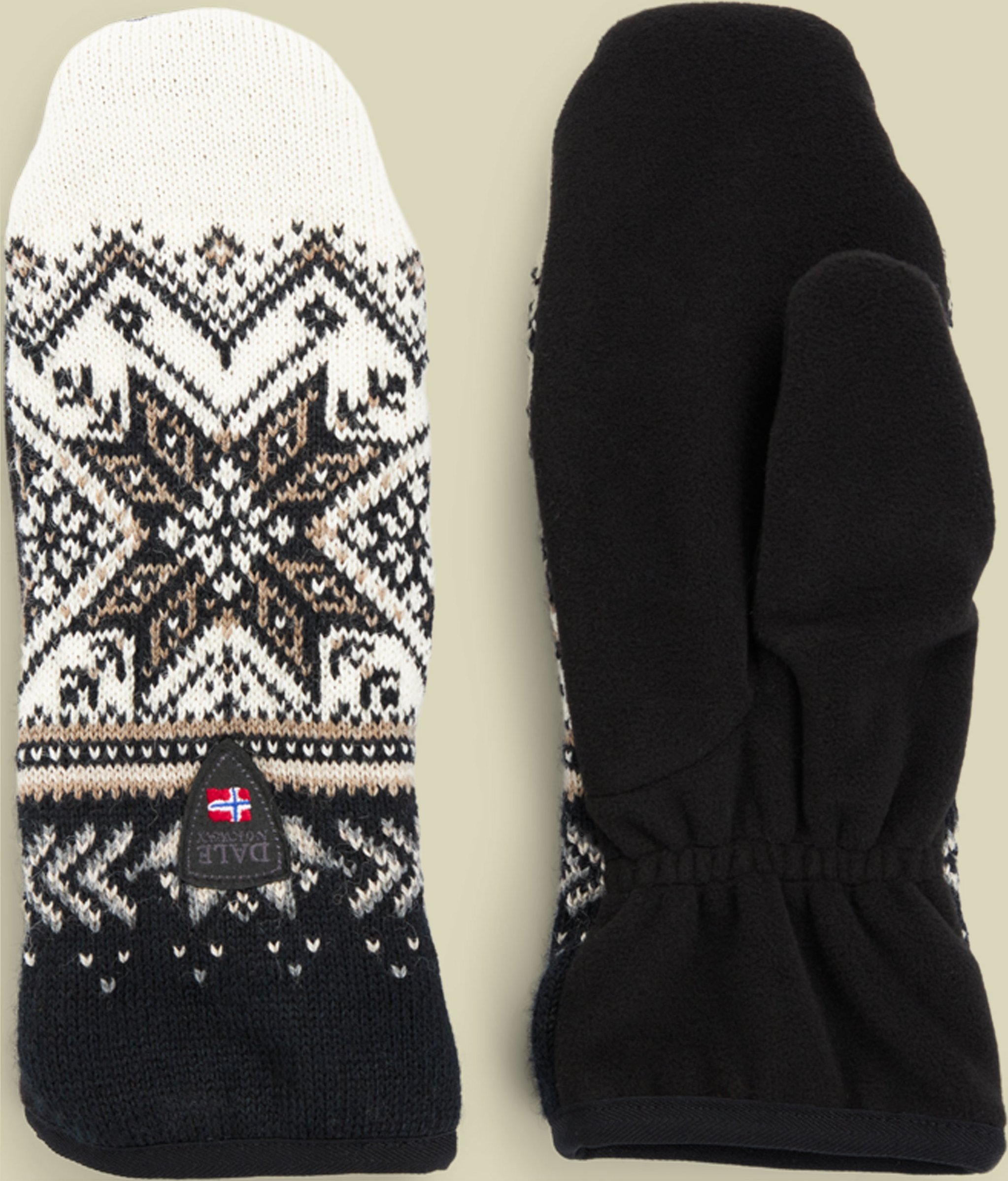 Vail Polar Mittens S schwarz - Farbe black offwhite sand melange