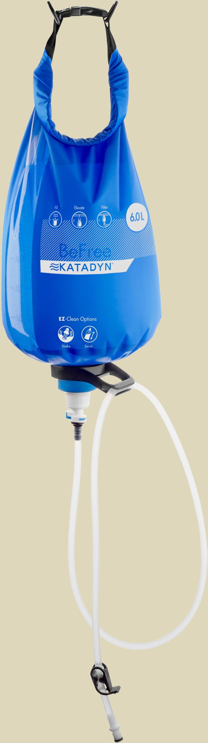 Thumbnail - Gravity BeFree Filter 6,0 L Füllmenge 6 Liter Farbe blau