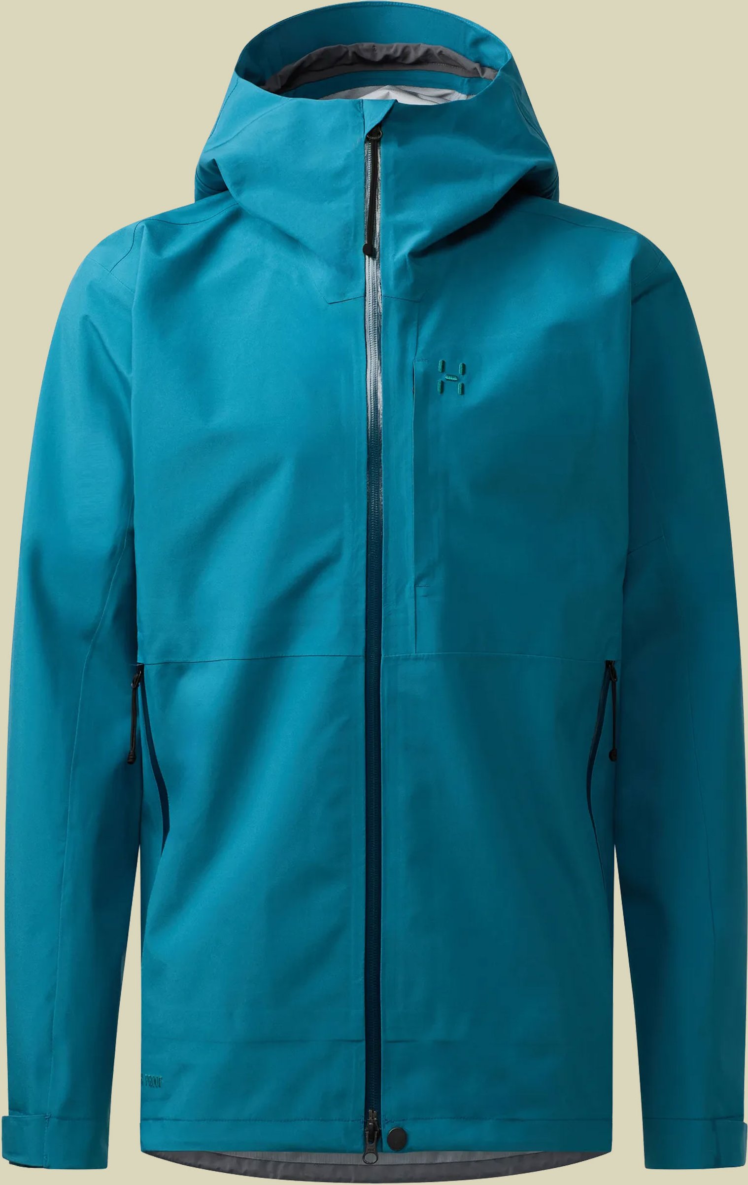 Thumbnail - Front Proof II Jacket Men XXL blau - deep teal