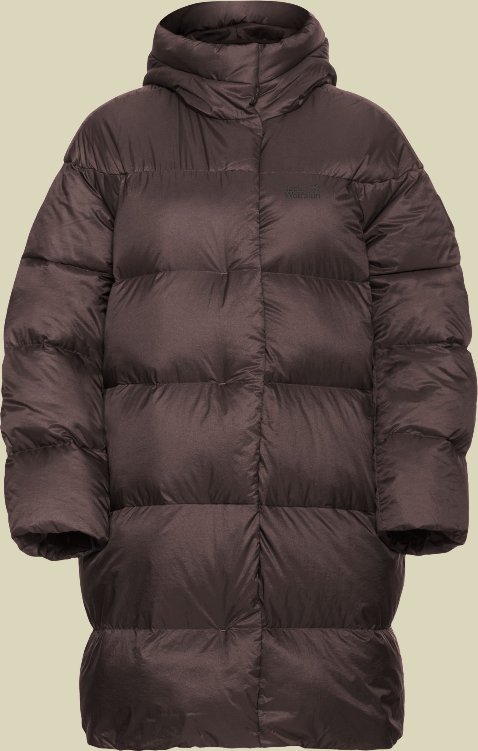 Icy Hill Coat Women M braun- peat