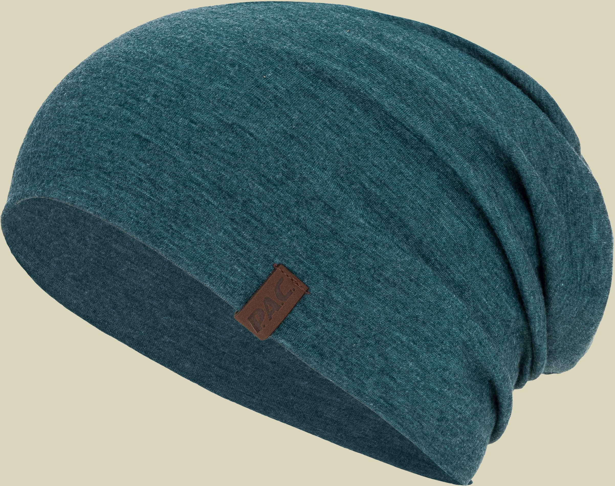 PAC Badlo Slouch Beanie one size blau II - petrol blue