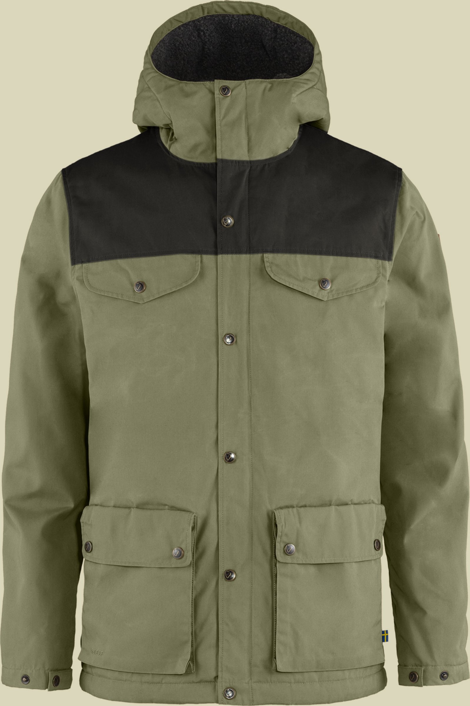 Greenland Winter Jacket Men grün S - green-dark grey