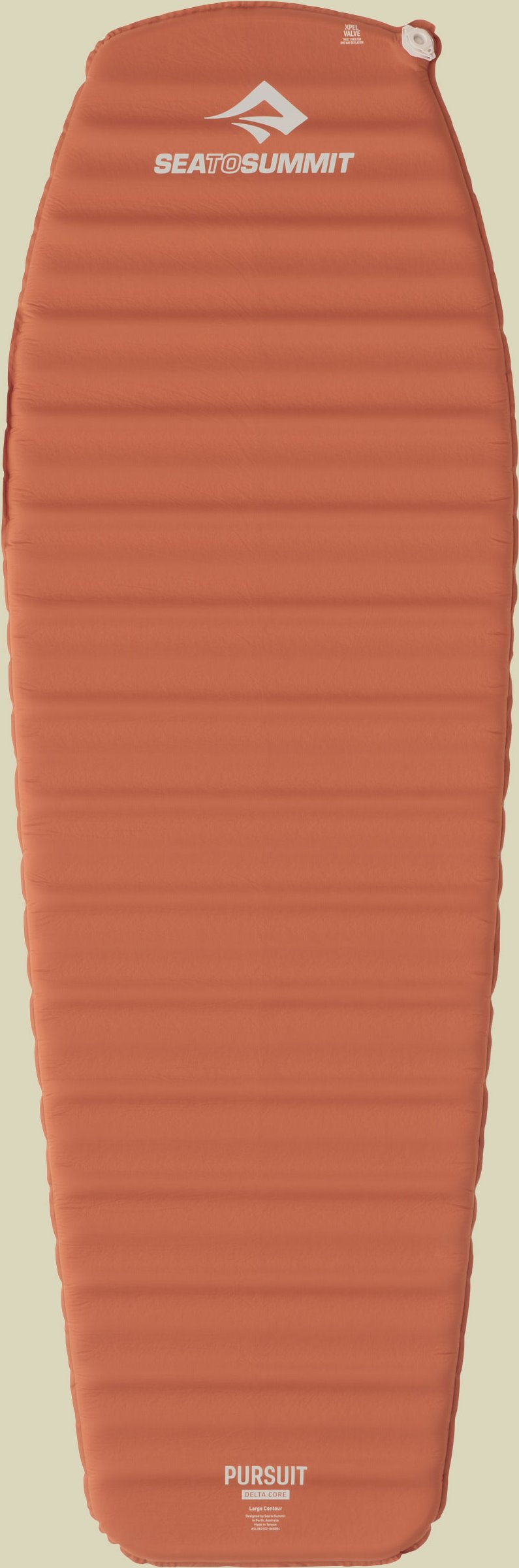 Pursuit SI Mat (RCS) 198 x 64 cm braun Large Contour