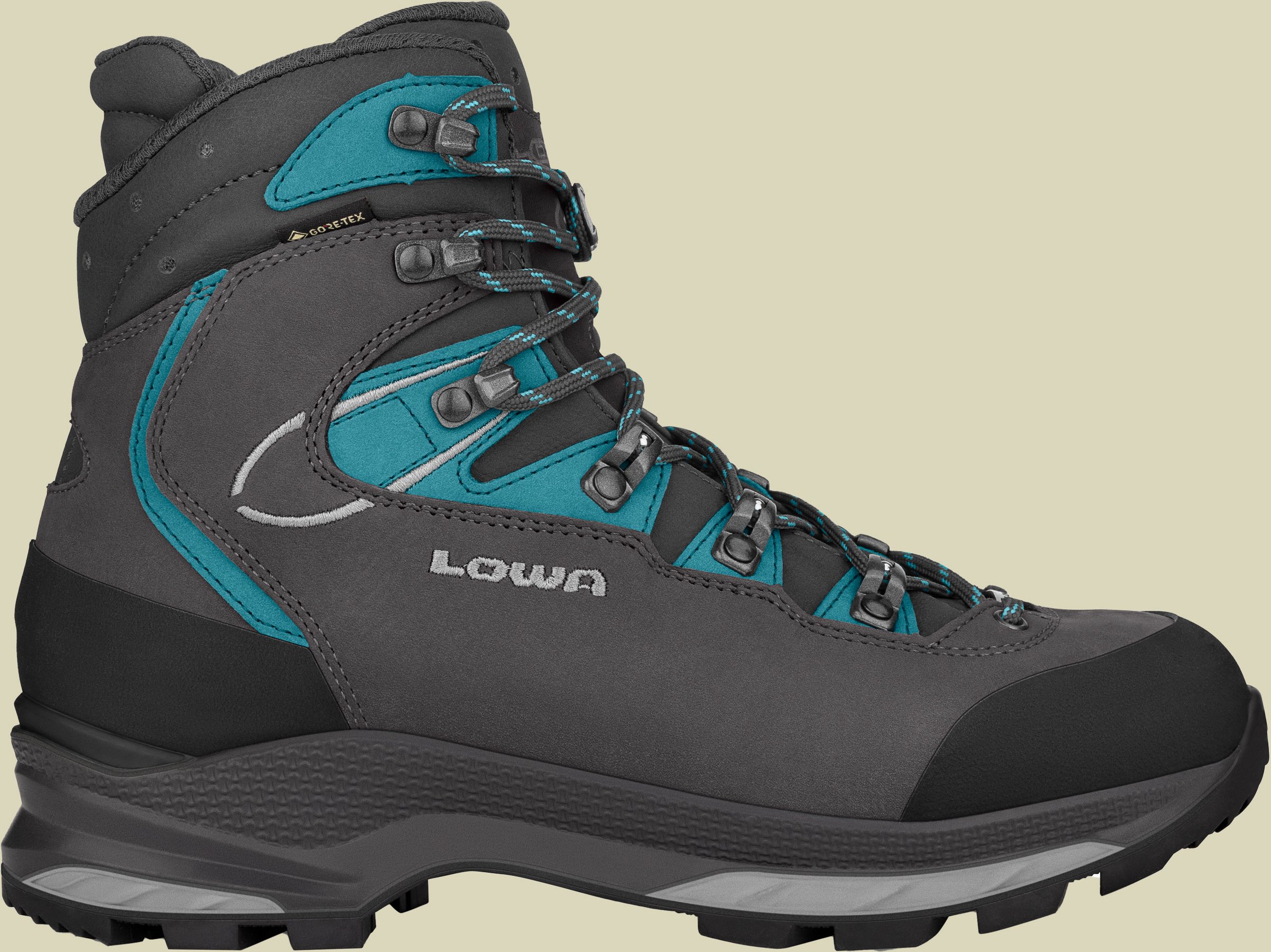 Mauria Evo GTX Women UK 6 grau - anthrazit/türkis