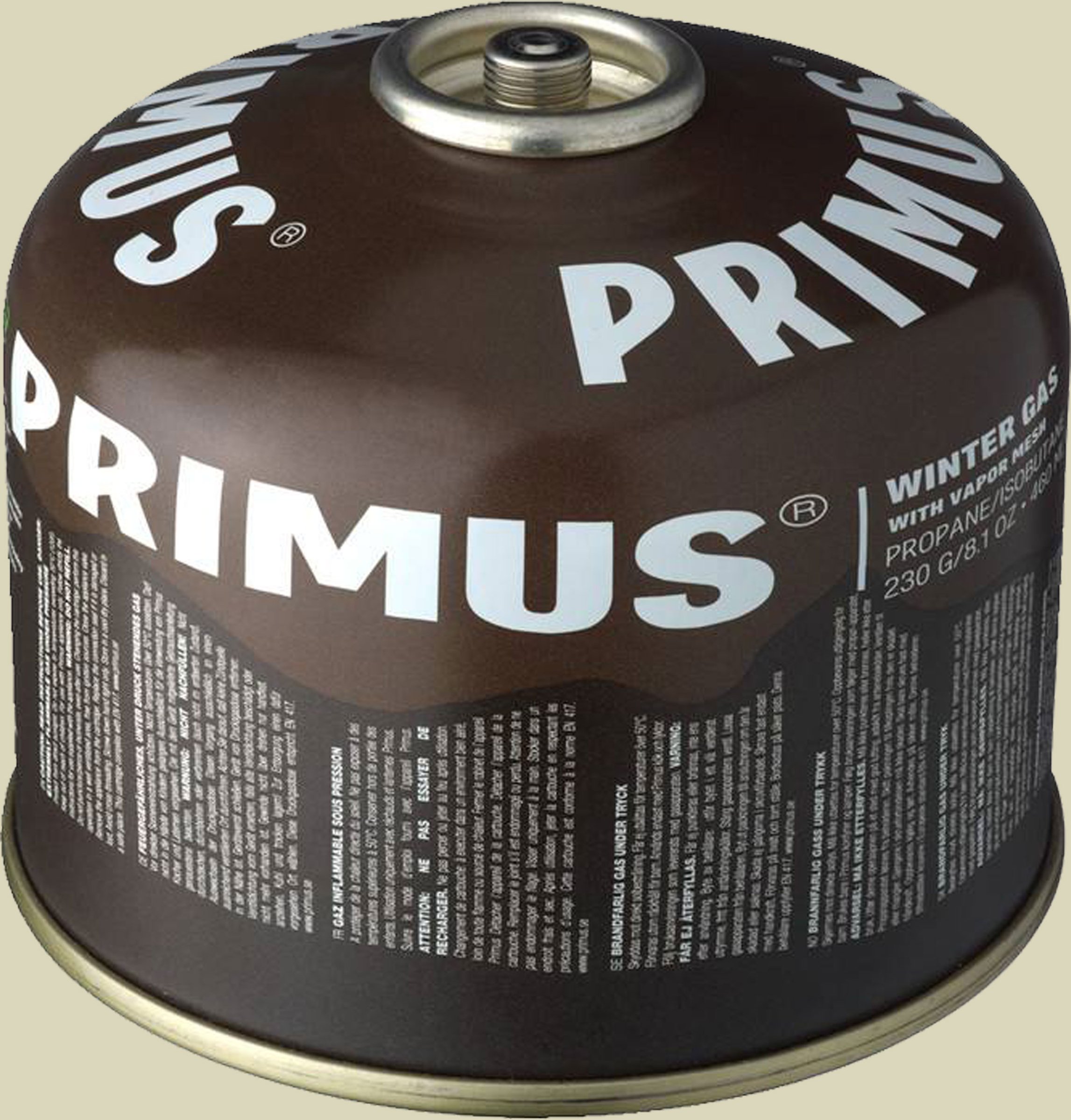 Winter Gas 230 g Gaskartusche mit Sicherheitsventil