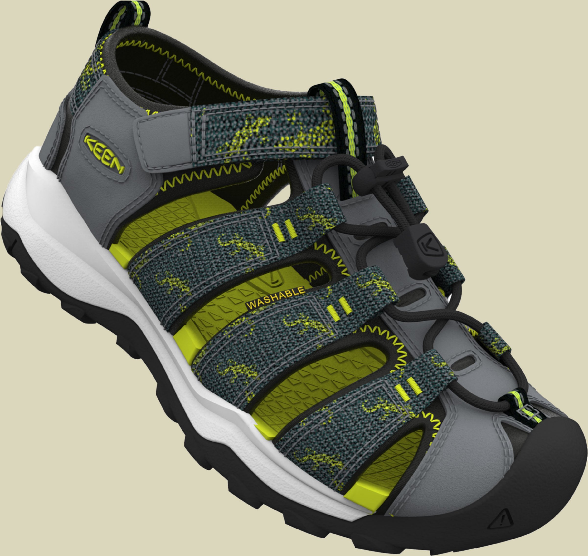 Newport Neo H2 Kids Größe 32-33 Farbe sea moss/steel grey