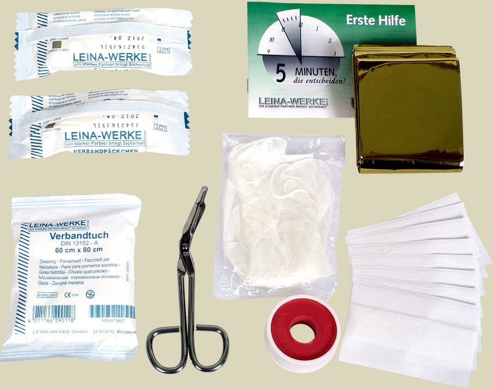 Erste Hilfe Set Plus