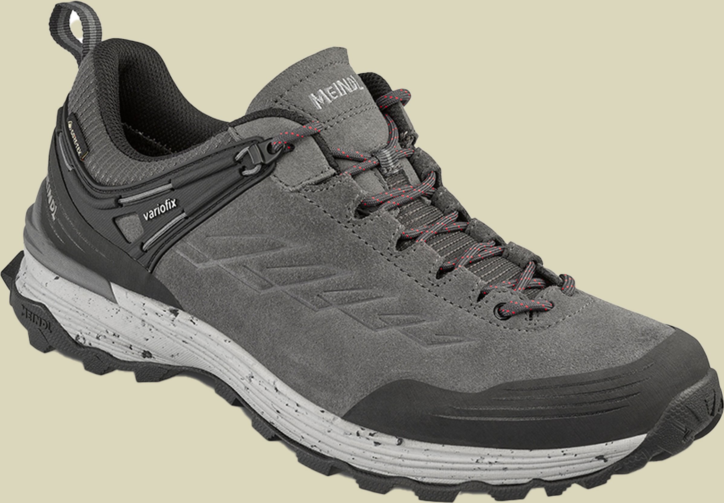 Dallas GTX Men UK 11 grau - steingrau/rot