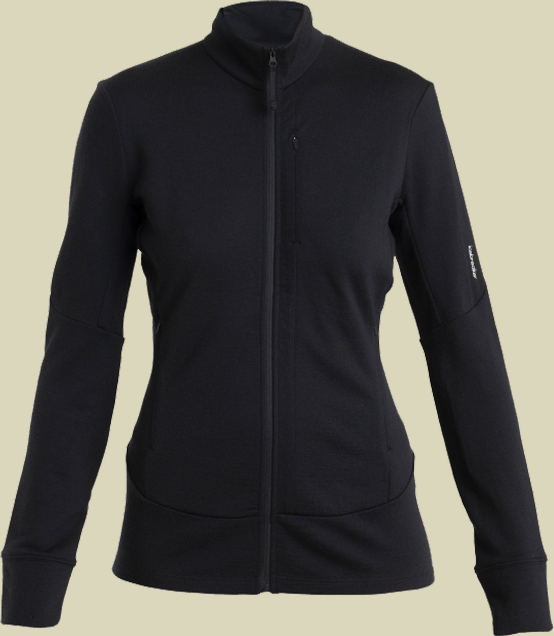 Merino 260 Quantum IV LS Zip Women S schwarz-1 - black
