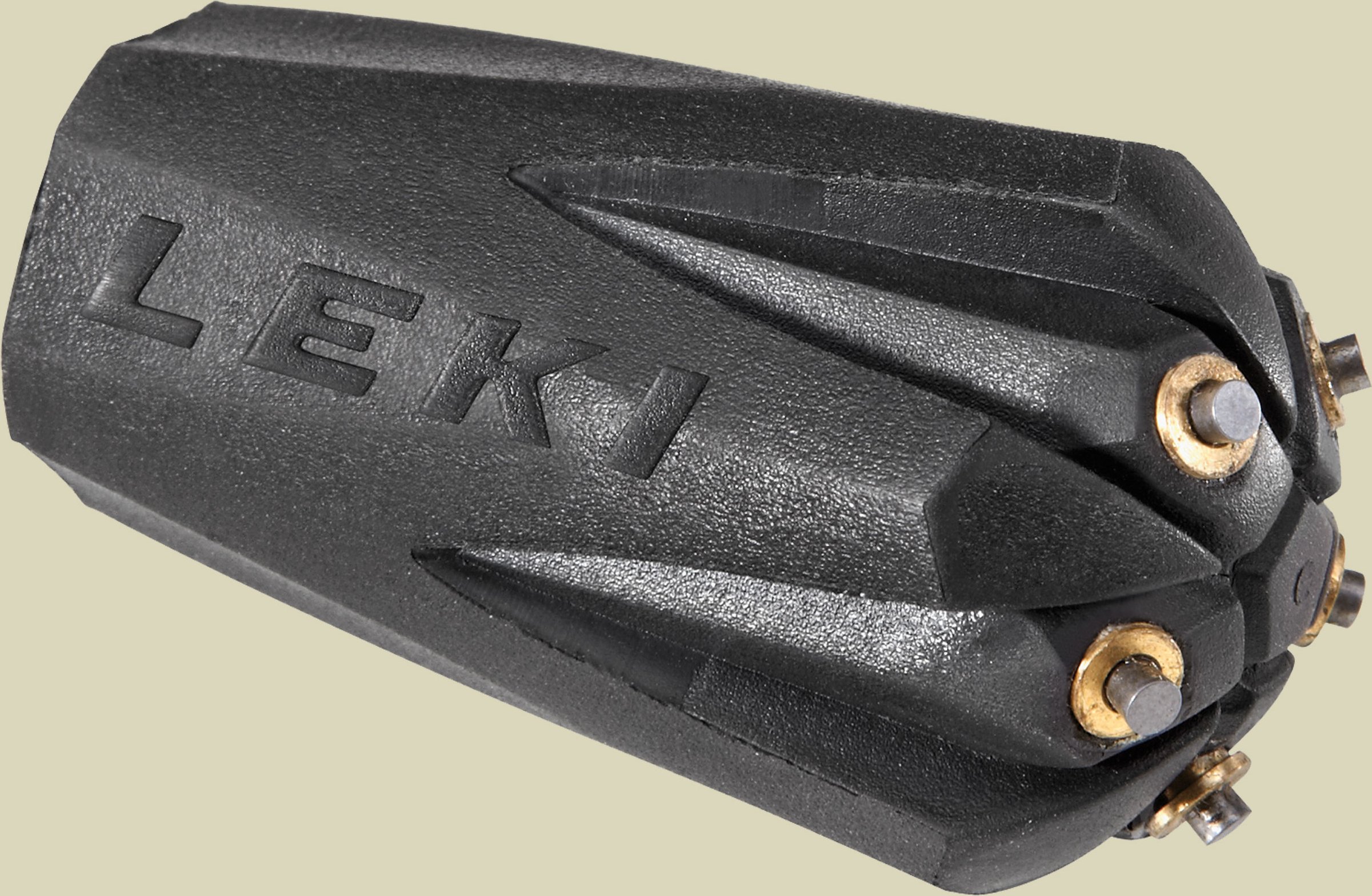 Trekking Silent Spike Pad mit 5 Spikes mit Leki Logo