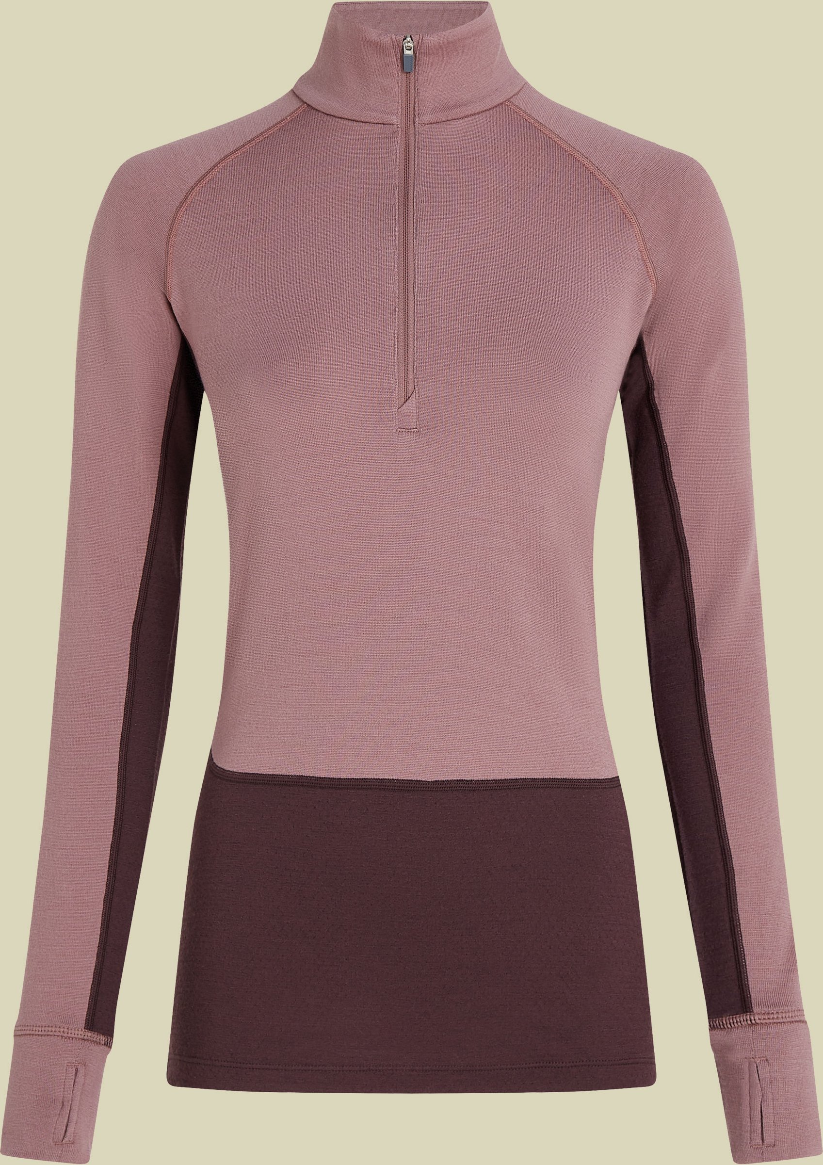 Merino 260 ZoneKnit™ LS Half Zip Women L braun - java/summit/CB