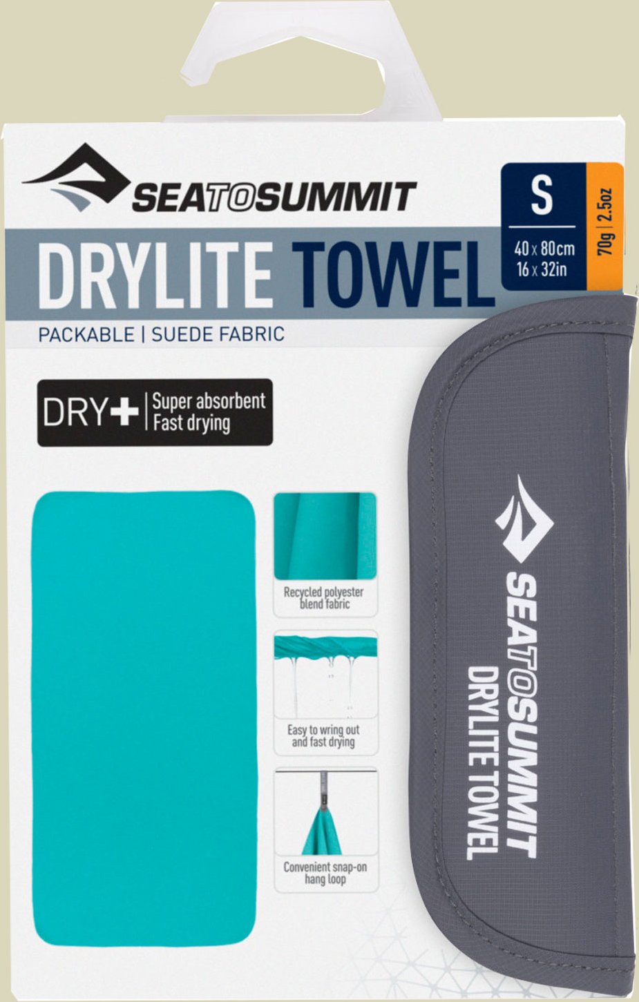 Drylite Towel Größe S Farbe baltic
