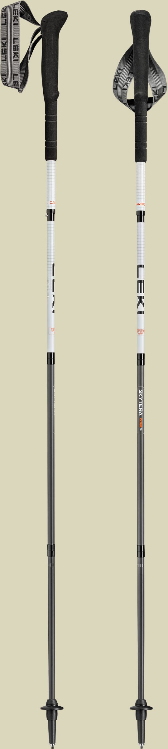 Skytera FX.One SL 125 cm mehrfarbig - naturalcarbon-white-neonorange