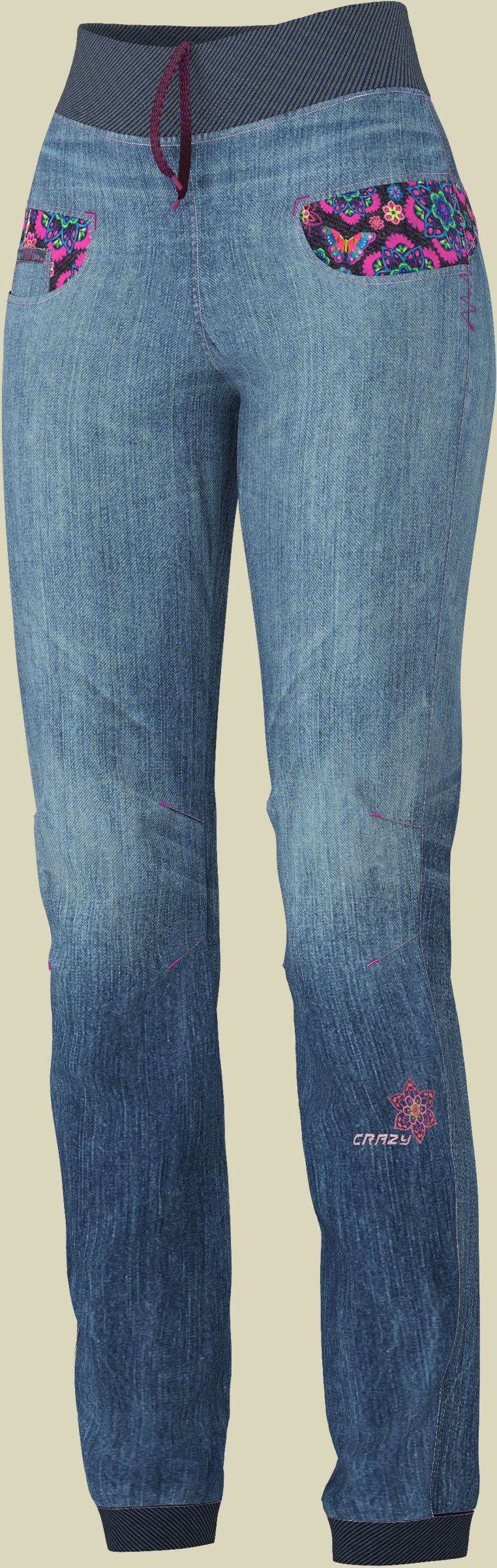 Pant Aria Light Women M blau - Farbe light jeans