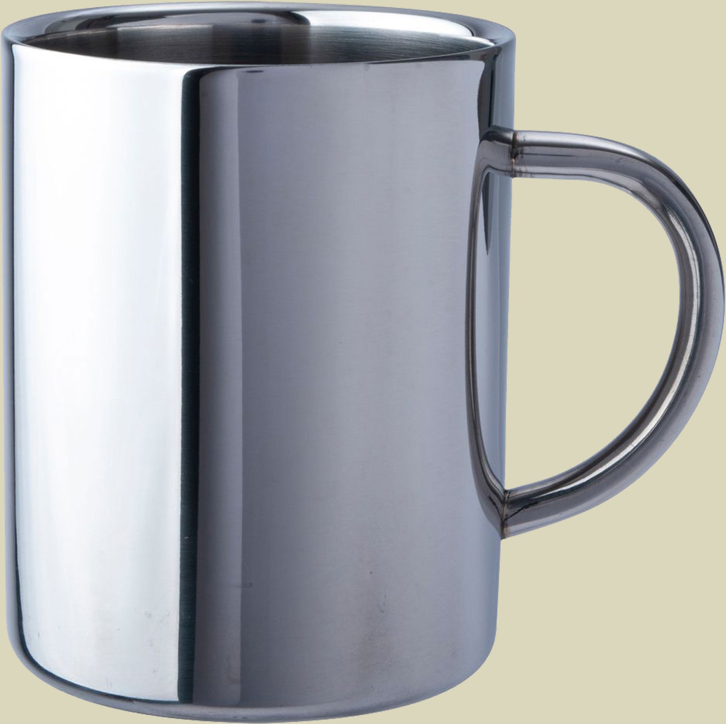 BasicNature Edelstahl Becher 'DeLuxe'