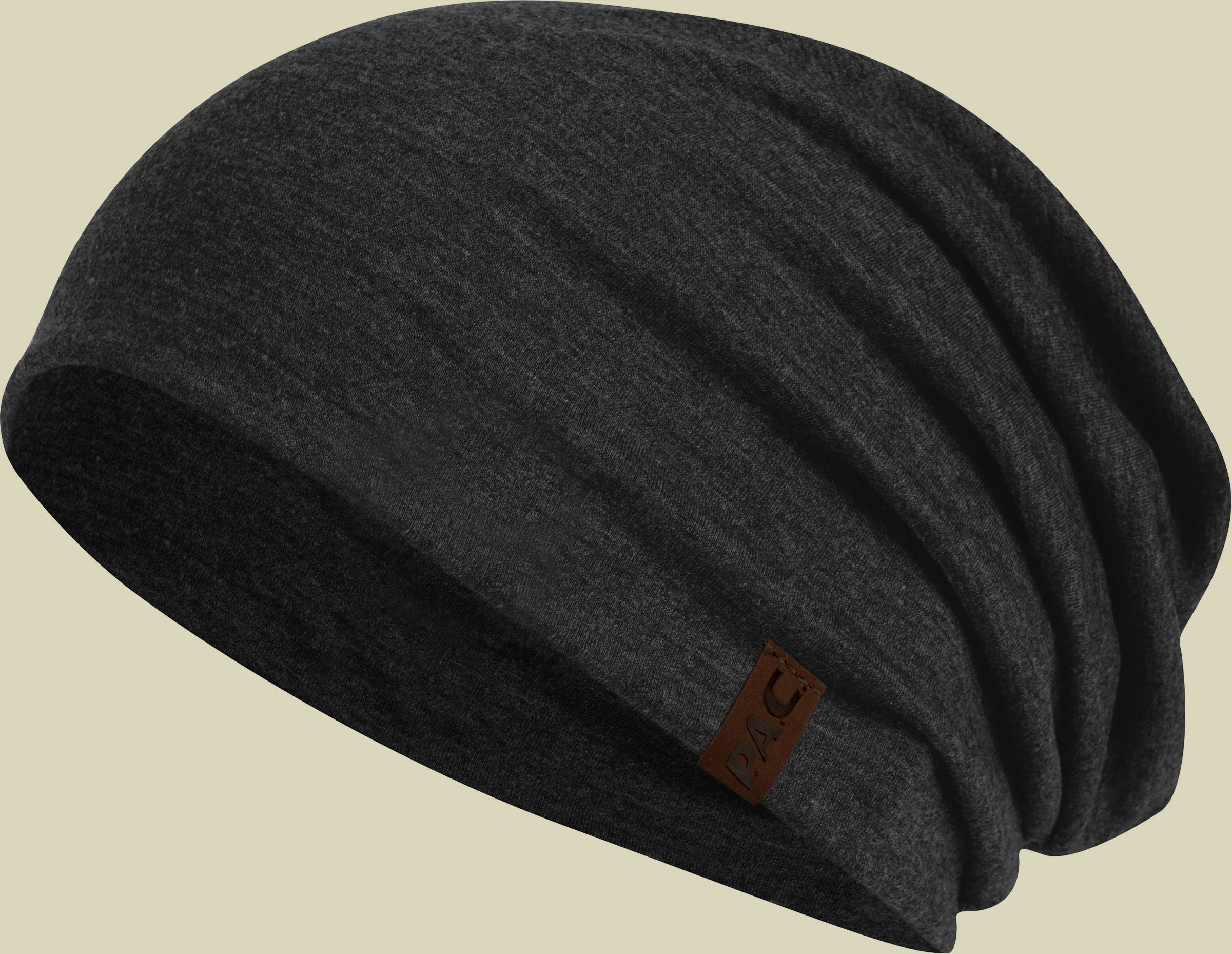 Thumbnail - PAC Badlo Slouch Beanie one size grau -. anthracite