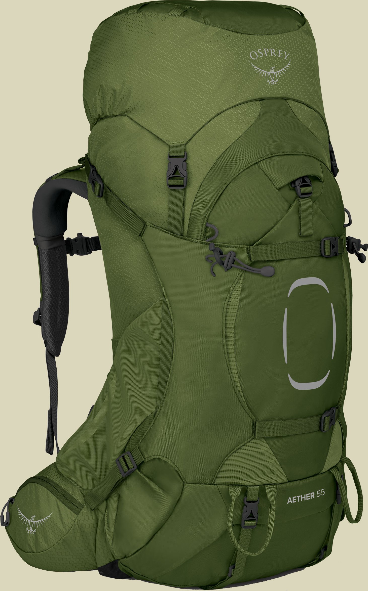 Aether 55 Men Volumen 55 L, Rückenlänge S/M Farbe garlic mustard green