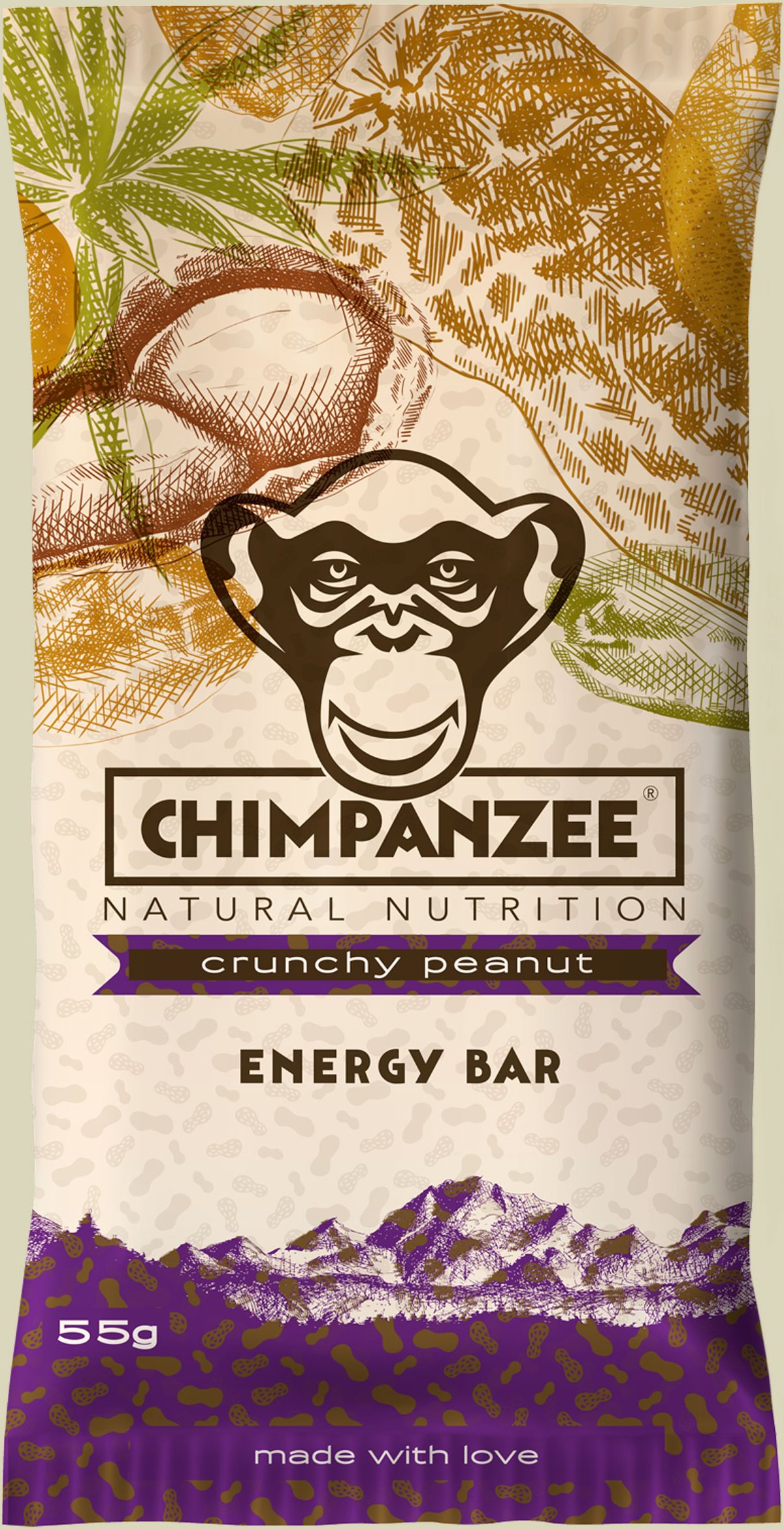Energy Bar Crunchy Peanut 55g