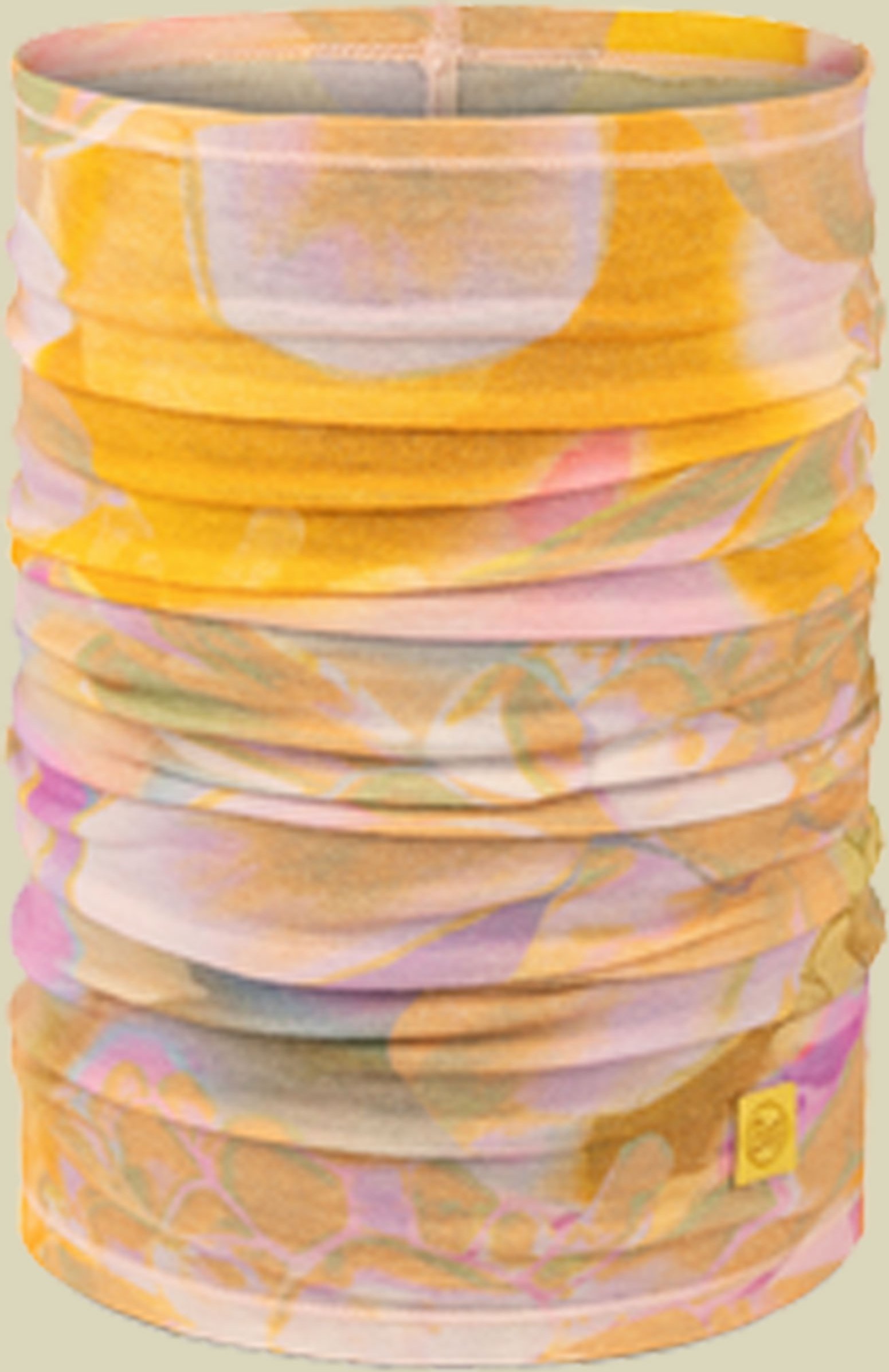 Merino Lightweight Digital Prints one size gelb - esmerald multi