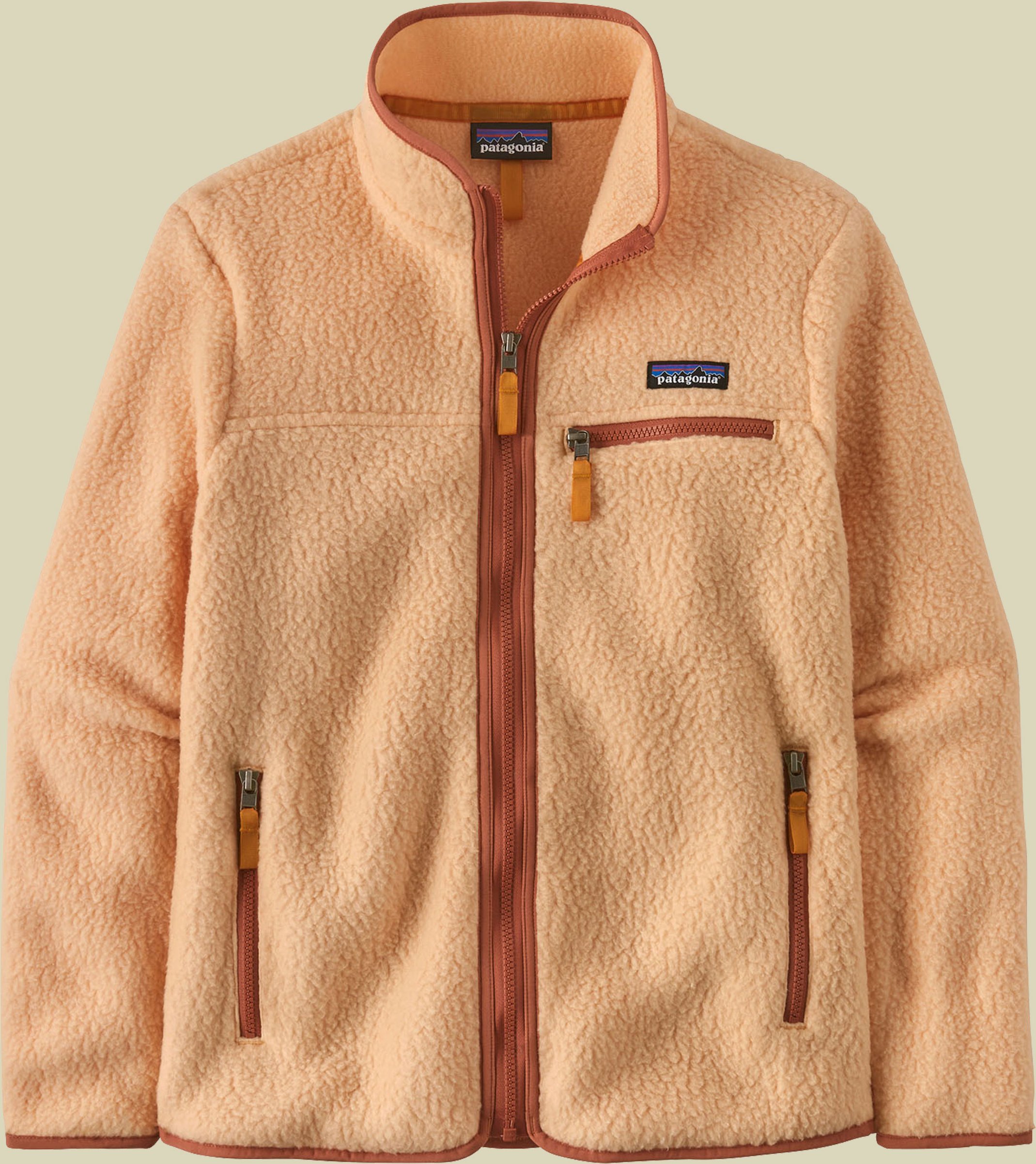 Retro Pile Jacket Women beige XL - sandy melon