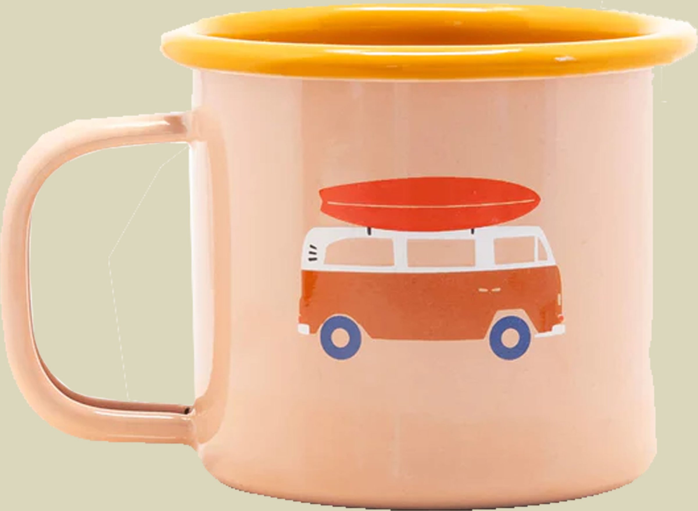 Emaille Becher Bulli 250ml