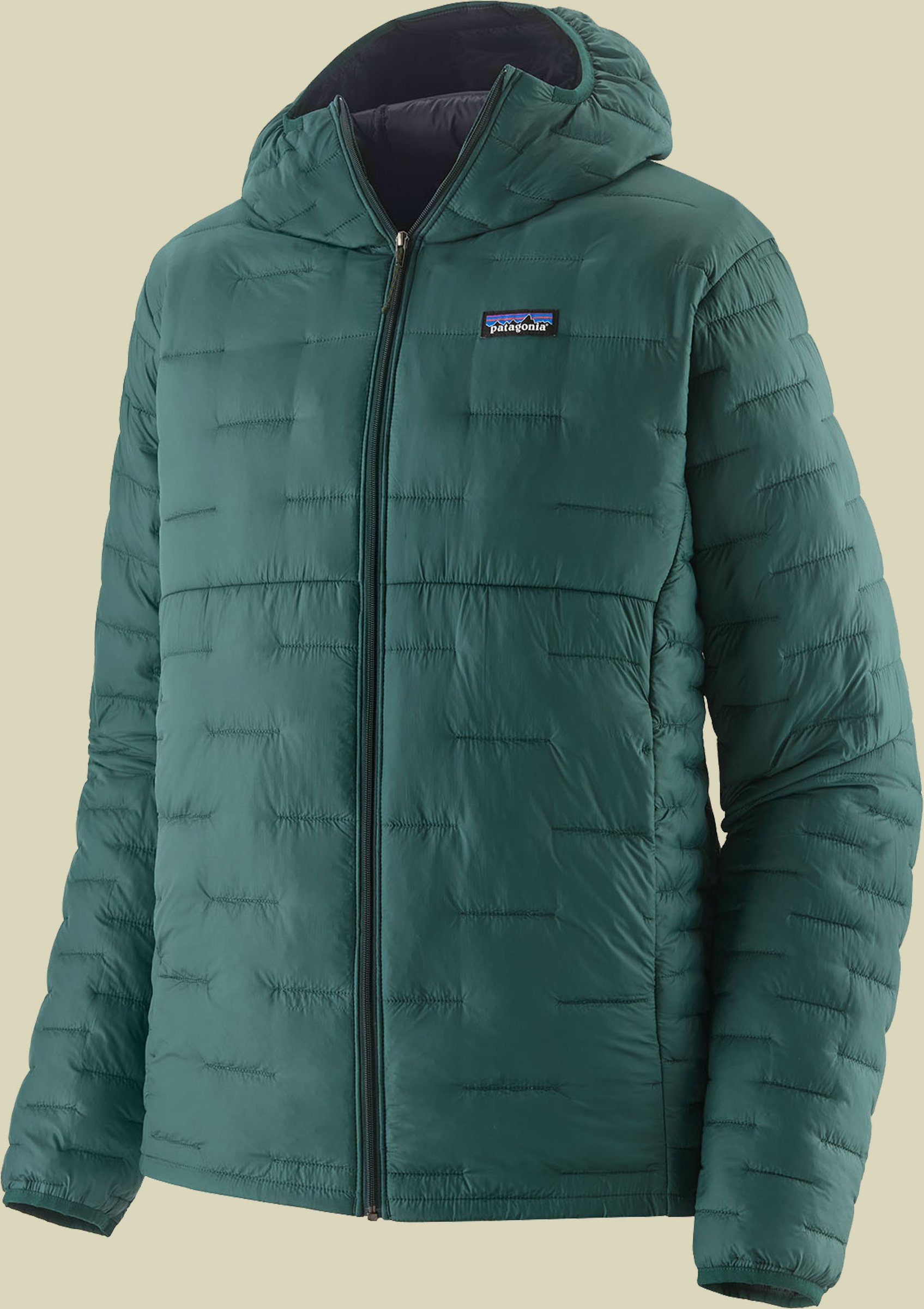 Micro Puff Hoody Men grün S - cascade green