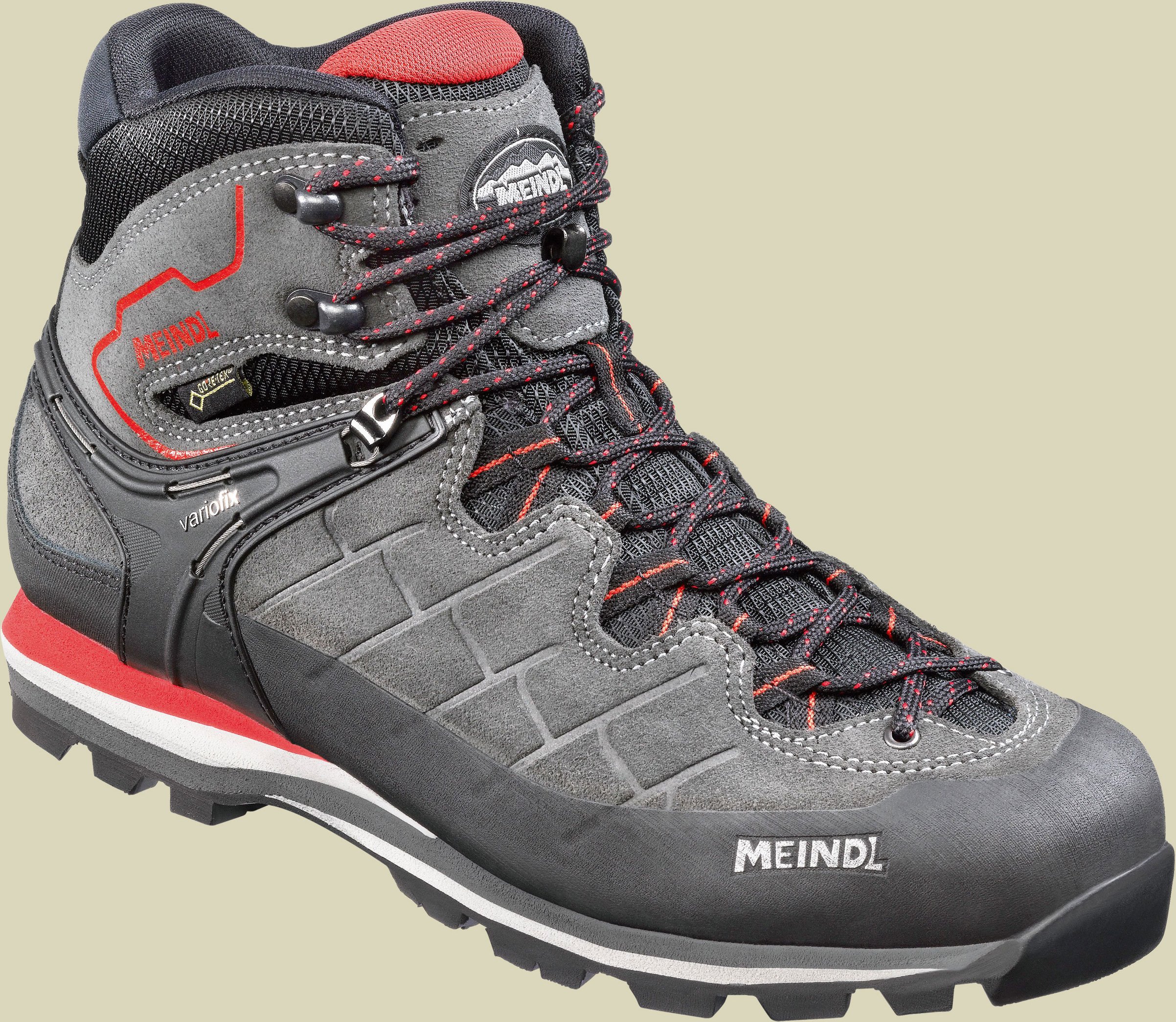 Litepeak GTX Men Größe UK 11,5 Farbe graphit/rot