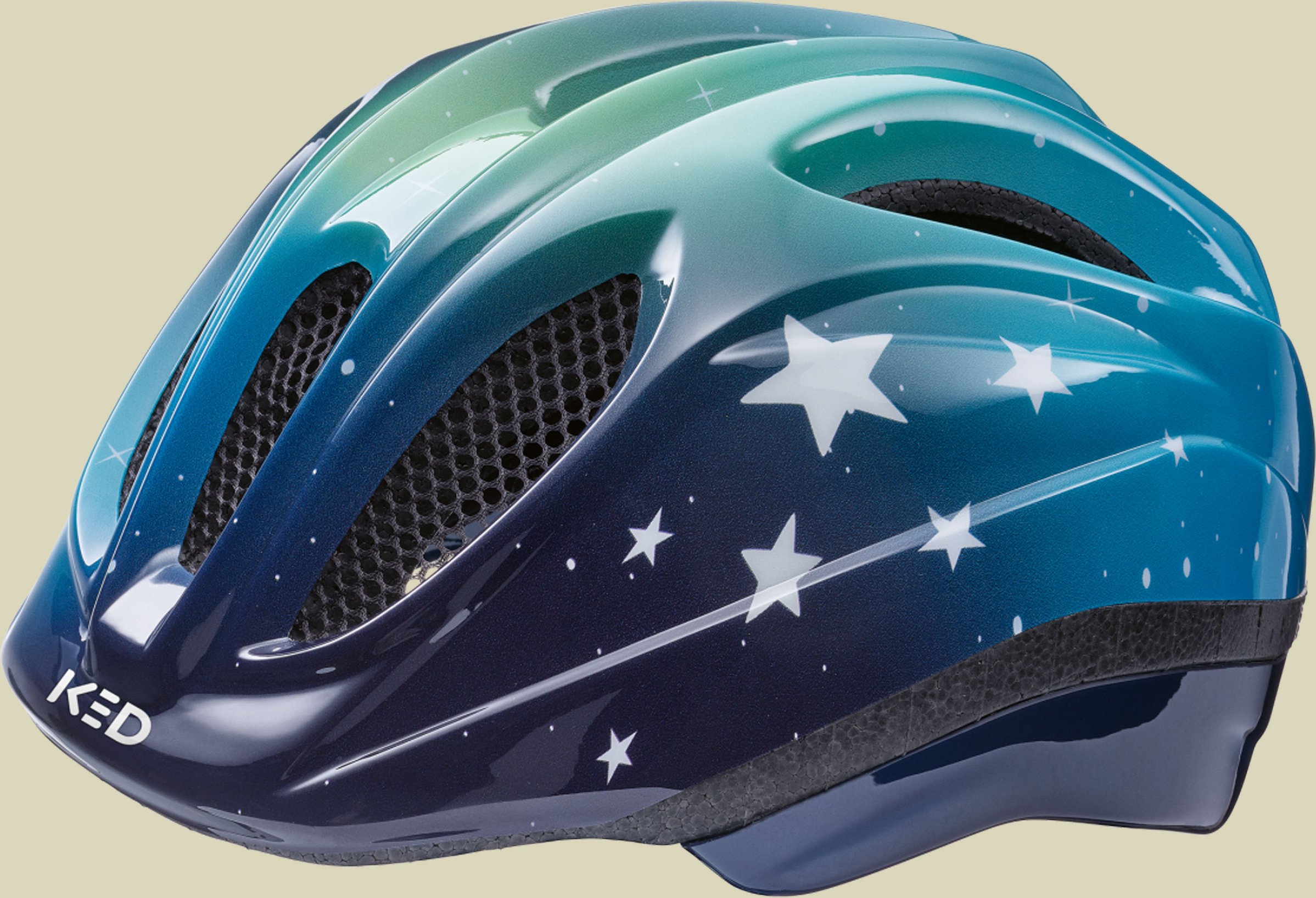 Meggy II Trend mehrfarbig-stars S 46-51 Farbe - stars blue green glossy