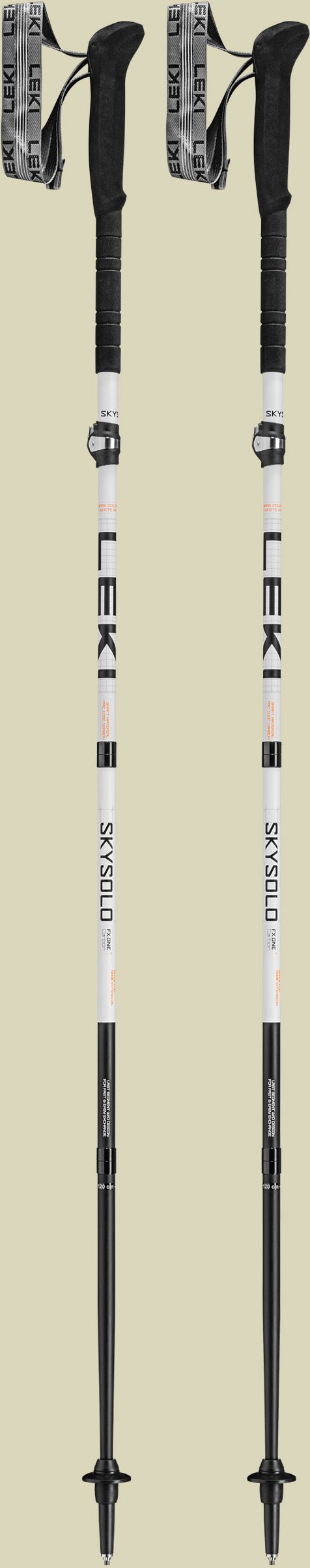 Skysolo FX.One Carbon white-black-orange 115 cm