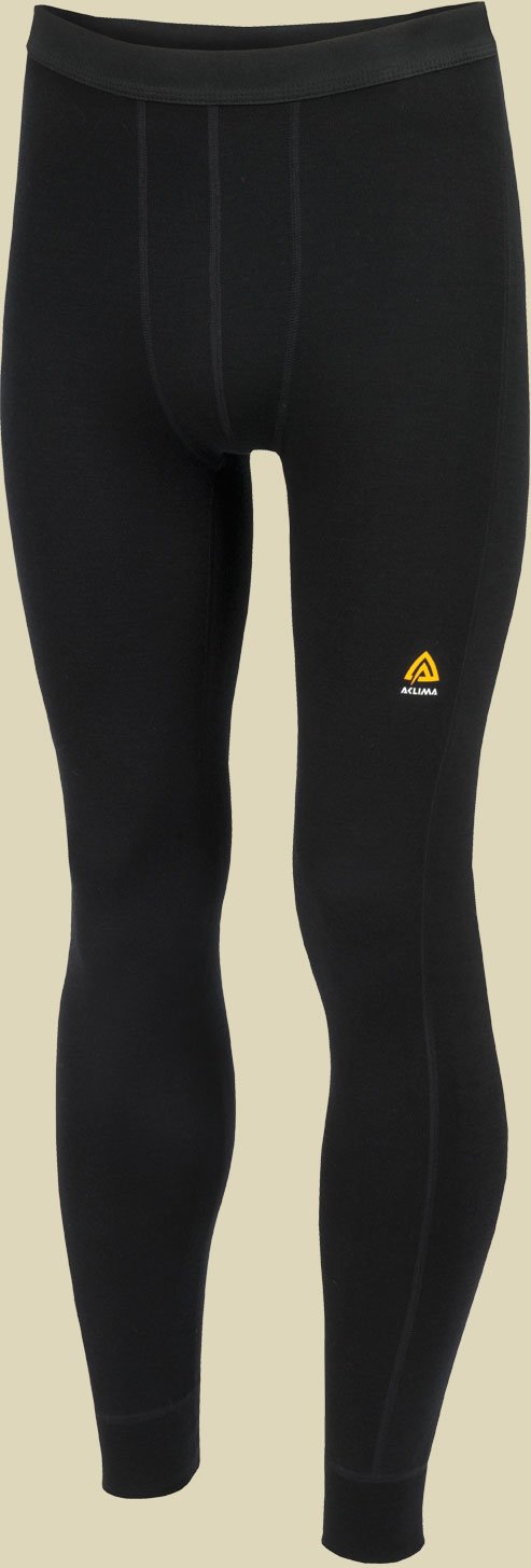 Thumbnail - WarmWool Long Pants Men Größe M Farbe jet black