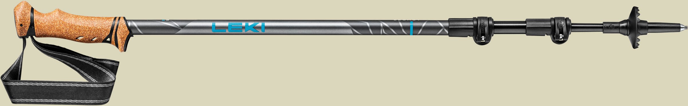 Legacy Länge 110 - 145 cm Farbe gunmetal-petrol-dark athracite