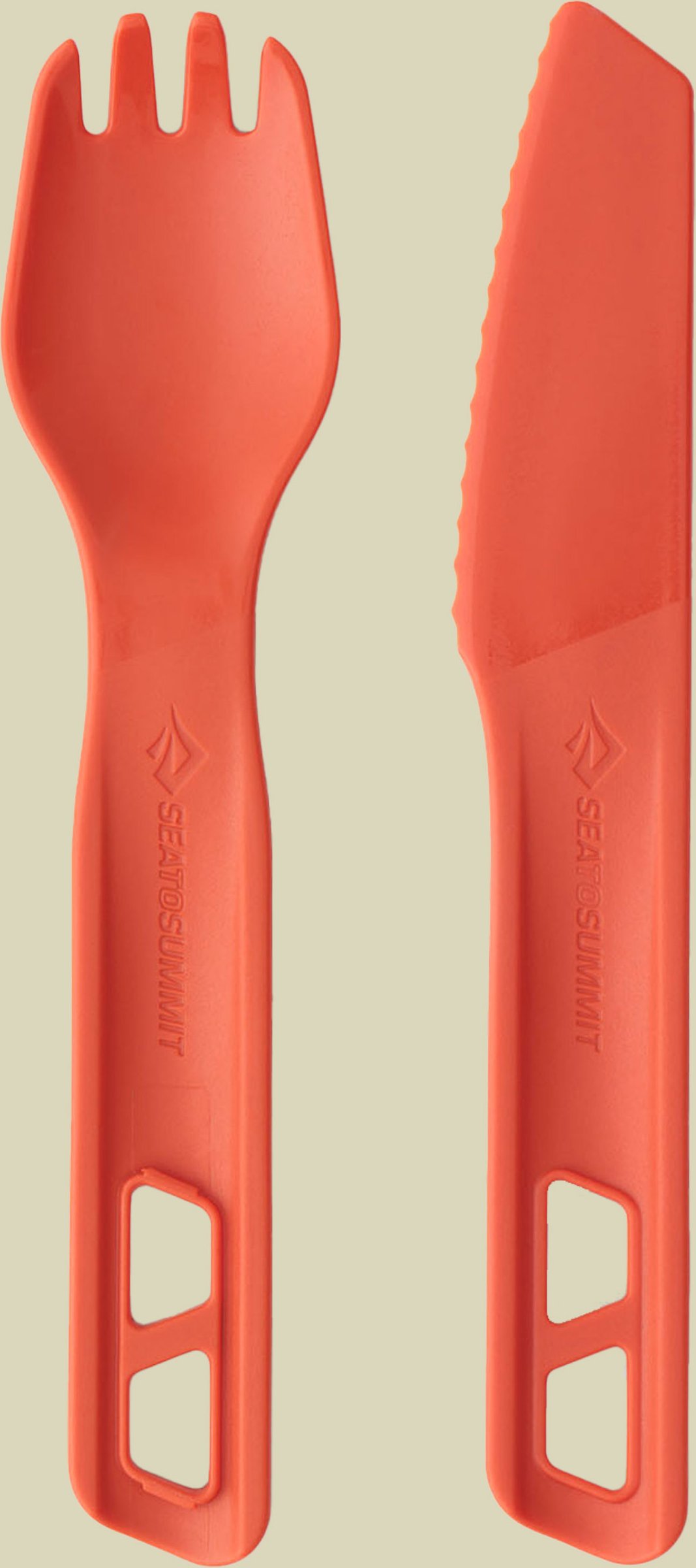 Passage Cutlery Set 2 piece one size orange - orange