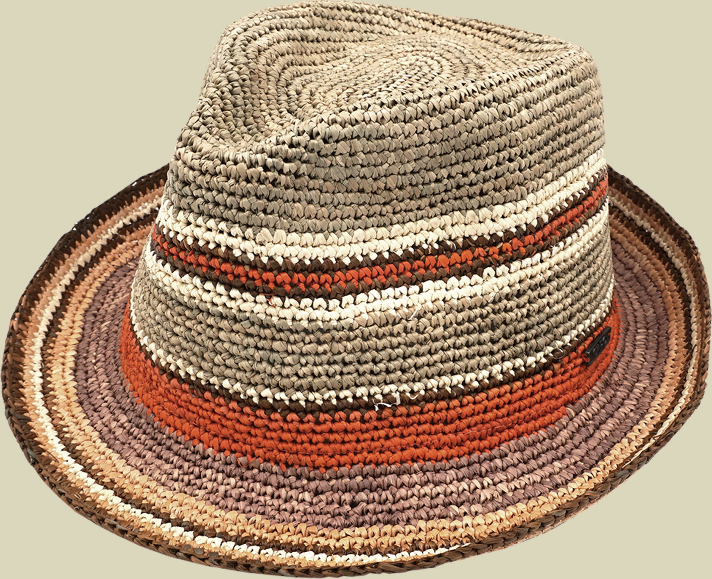 Havanna/Trilby Hat rot L-XL - Farbe terracotta