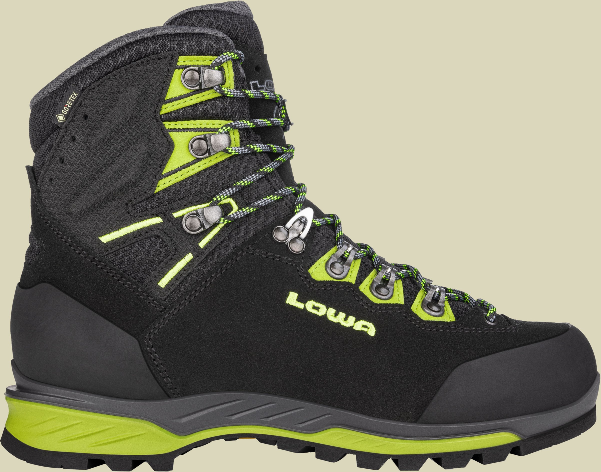 Ticam Evo GTX Wide Men UK 13 schwarz - schwarz/limone