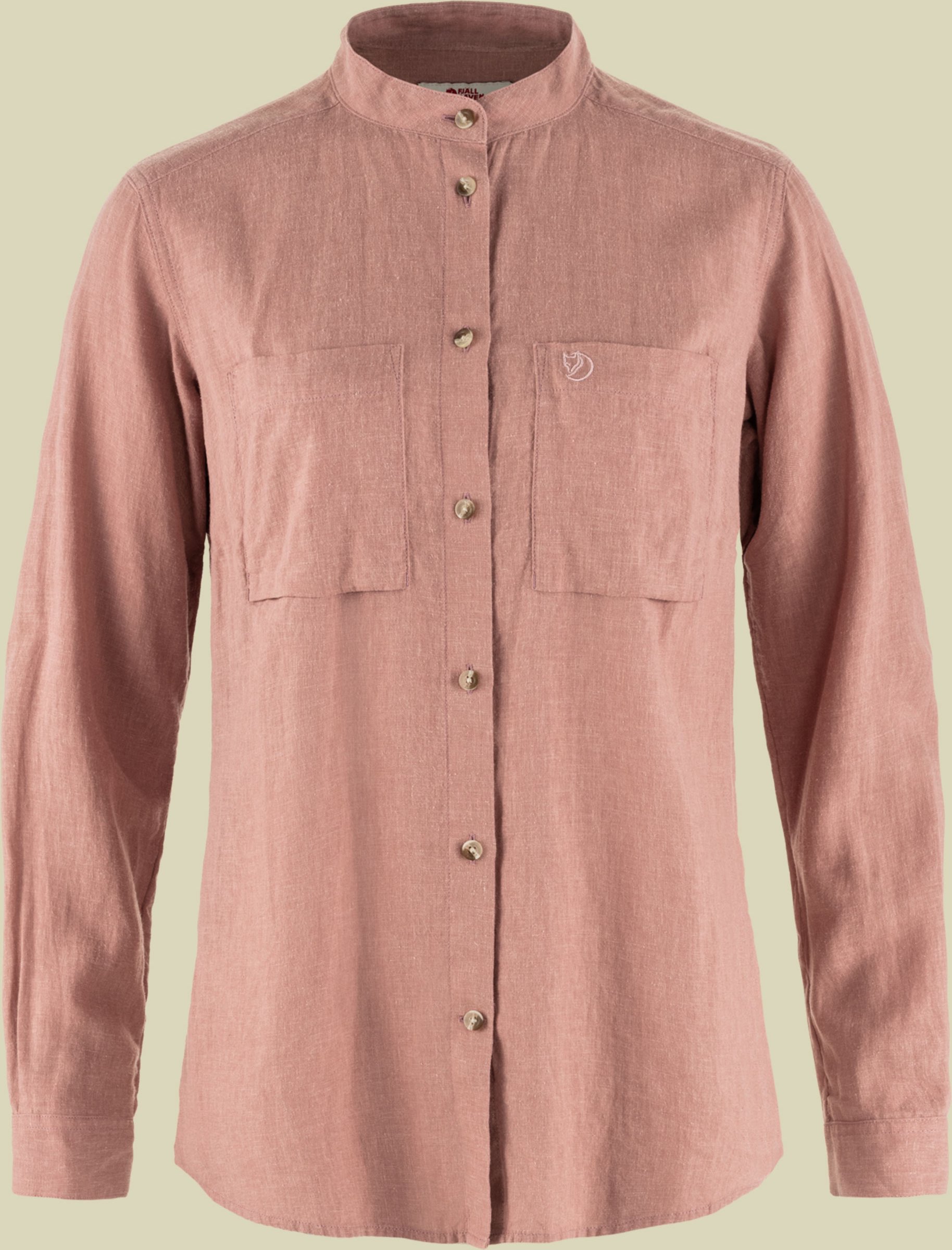 Övik Hemp Shirt LS Women Größe M Farbe dusty rose